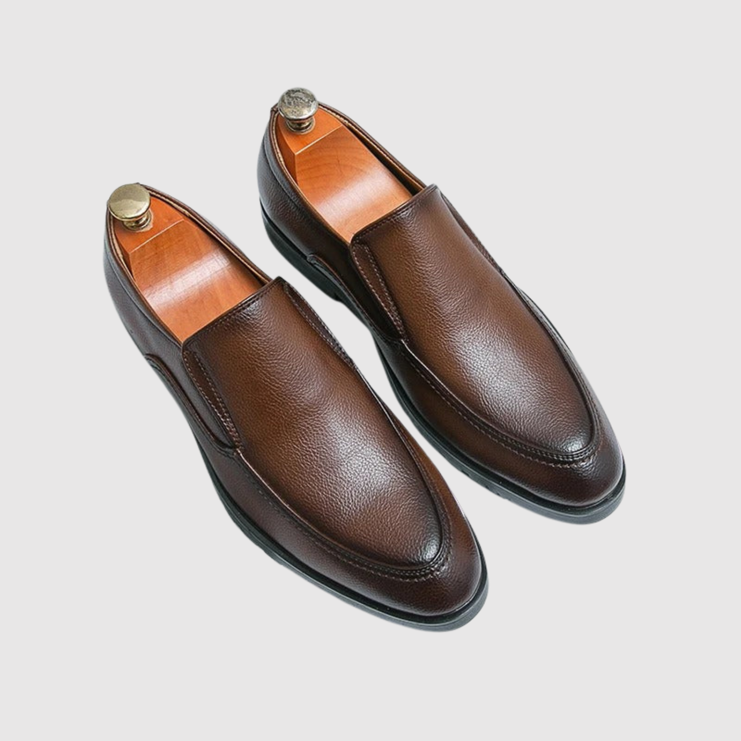 Viktor – Chaussures pour hommes slip-on en cuir classiques