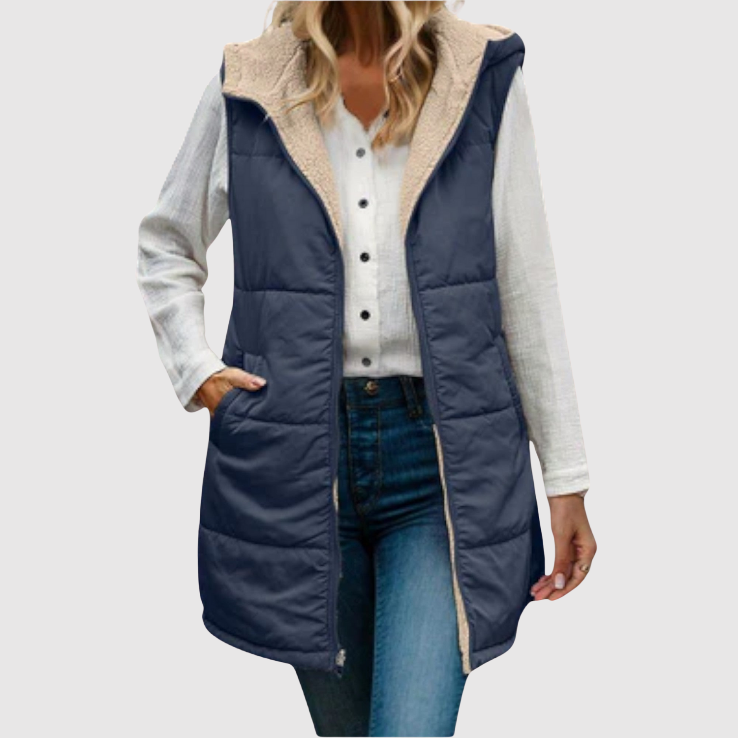Jelena – Long manteau avec capuche