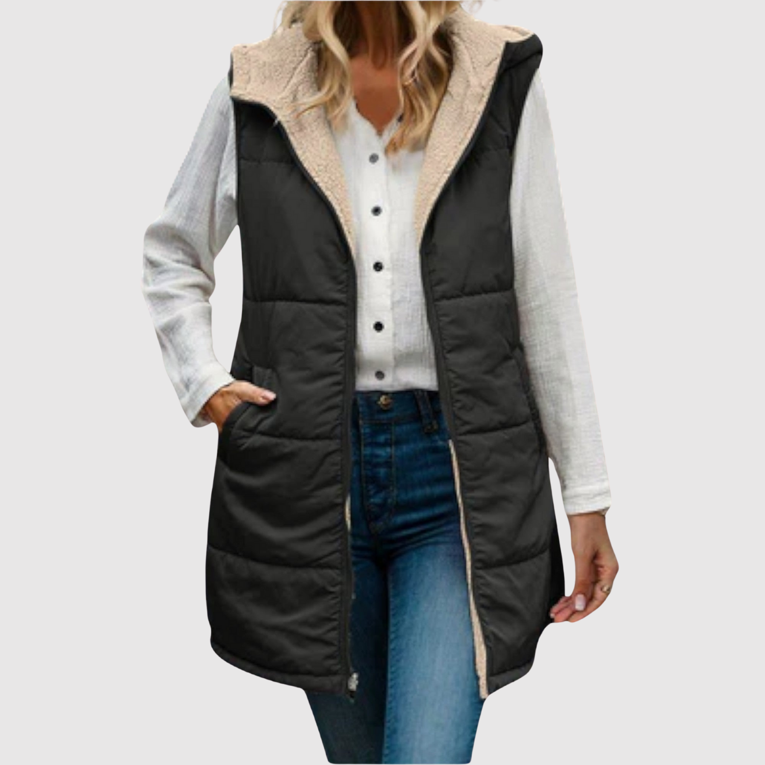 Jelena – Long manteau avec capuche