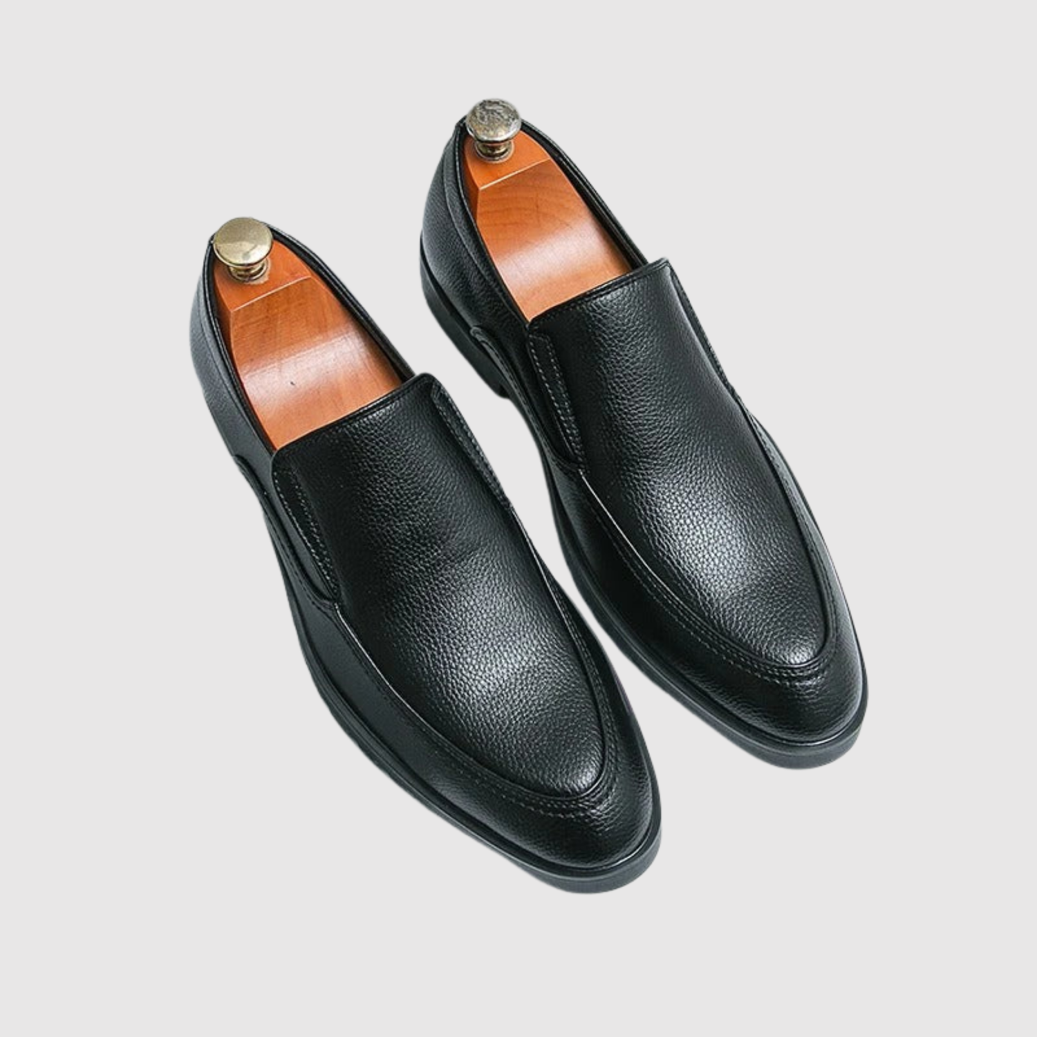 Viktor – Chaussures pour hommes slip-on en cuir classiques