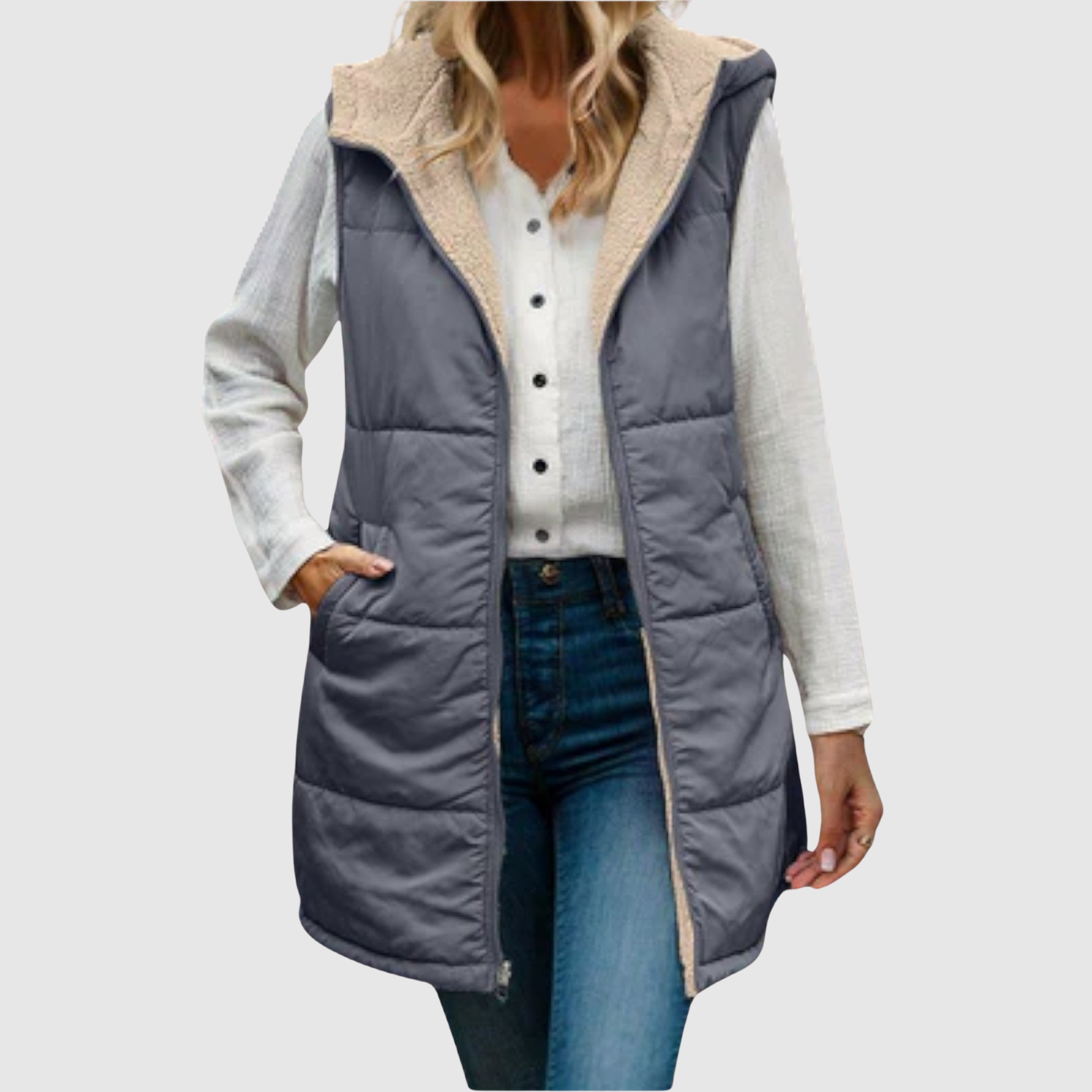 Jelena – Long manteau avec capuche