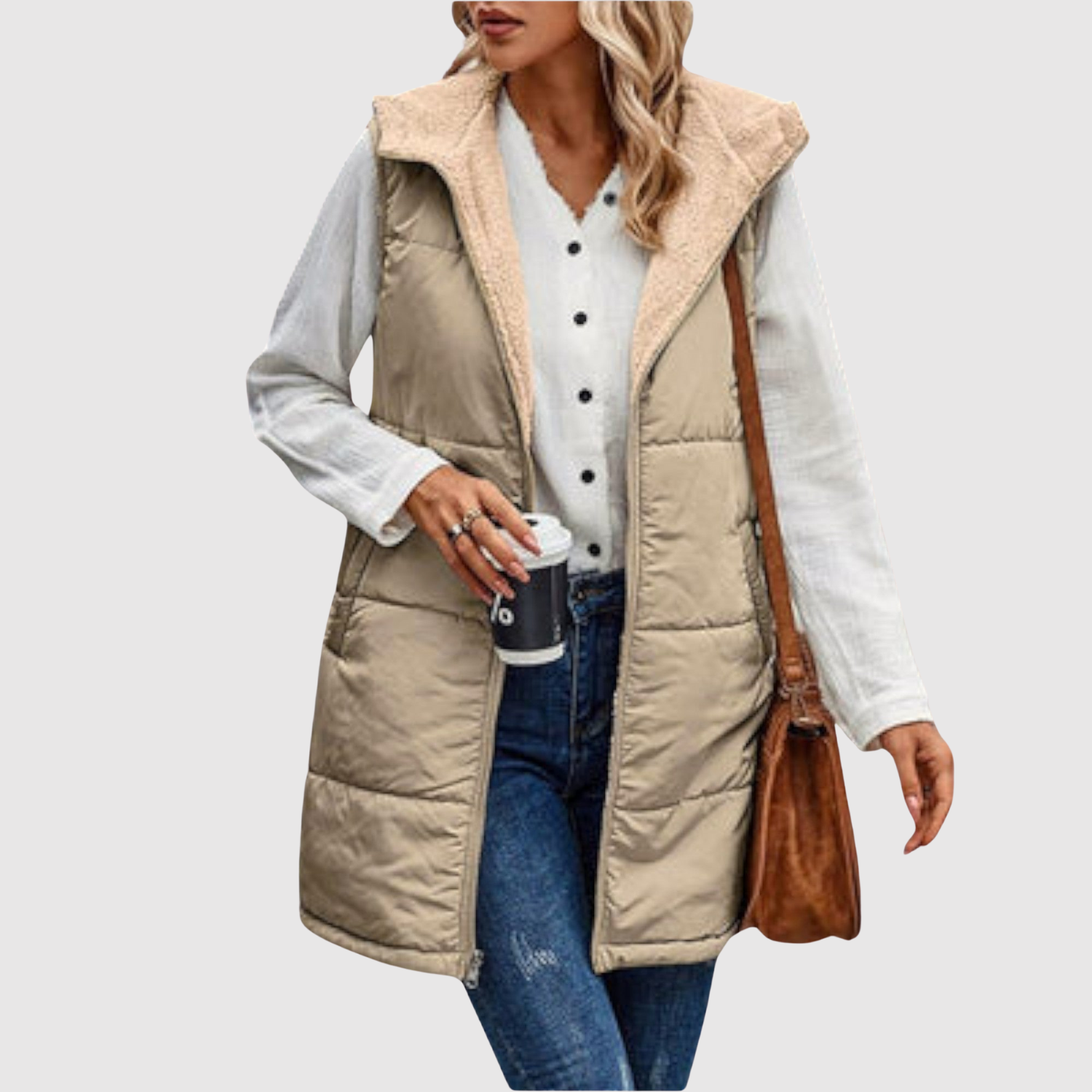 Jelena – Long manteau avec capuche