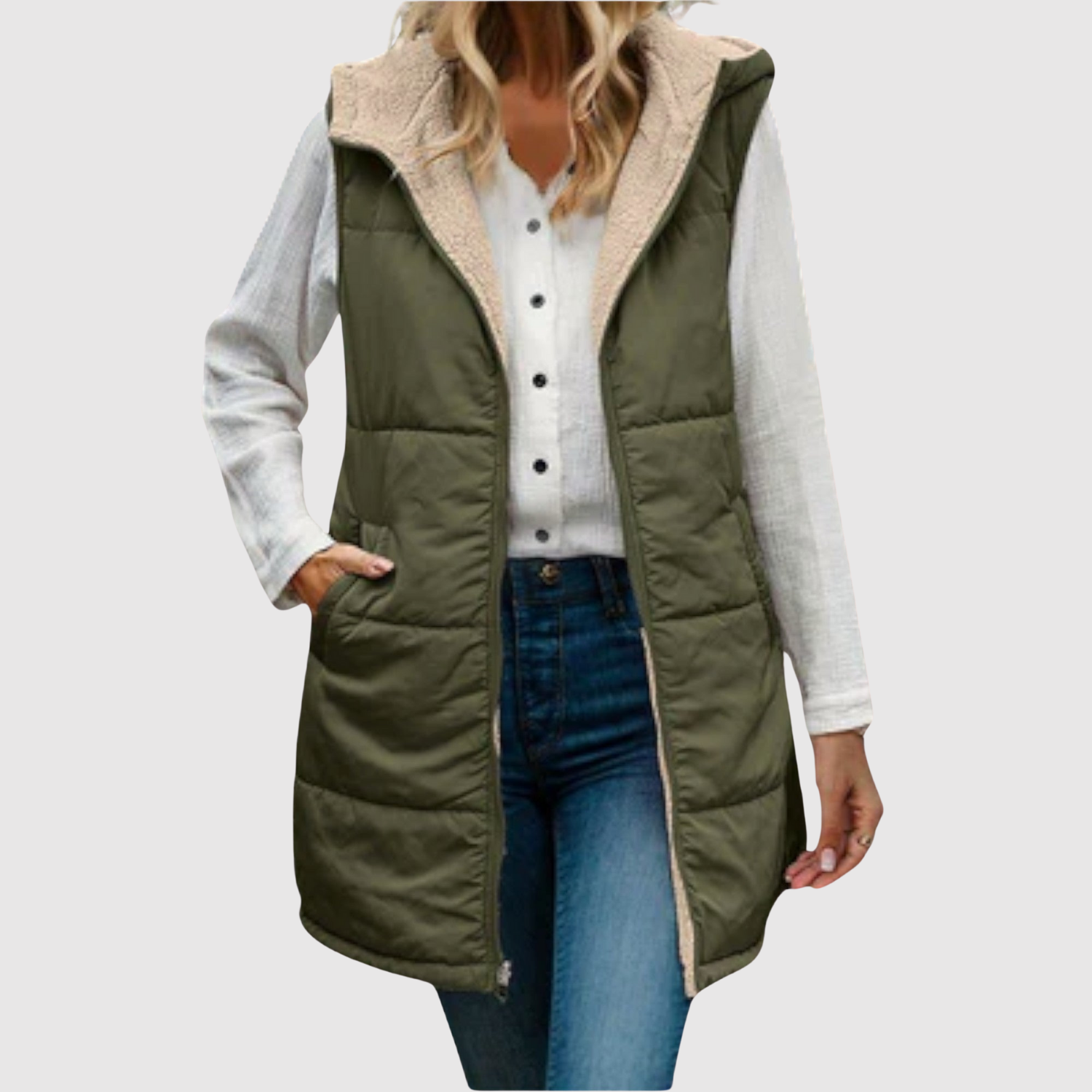 Jelena – Long manteau avec capuche
