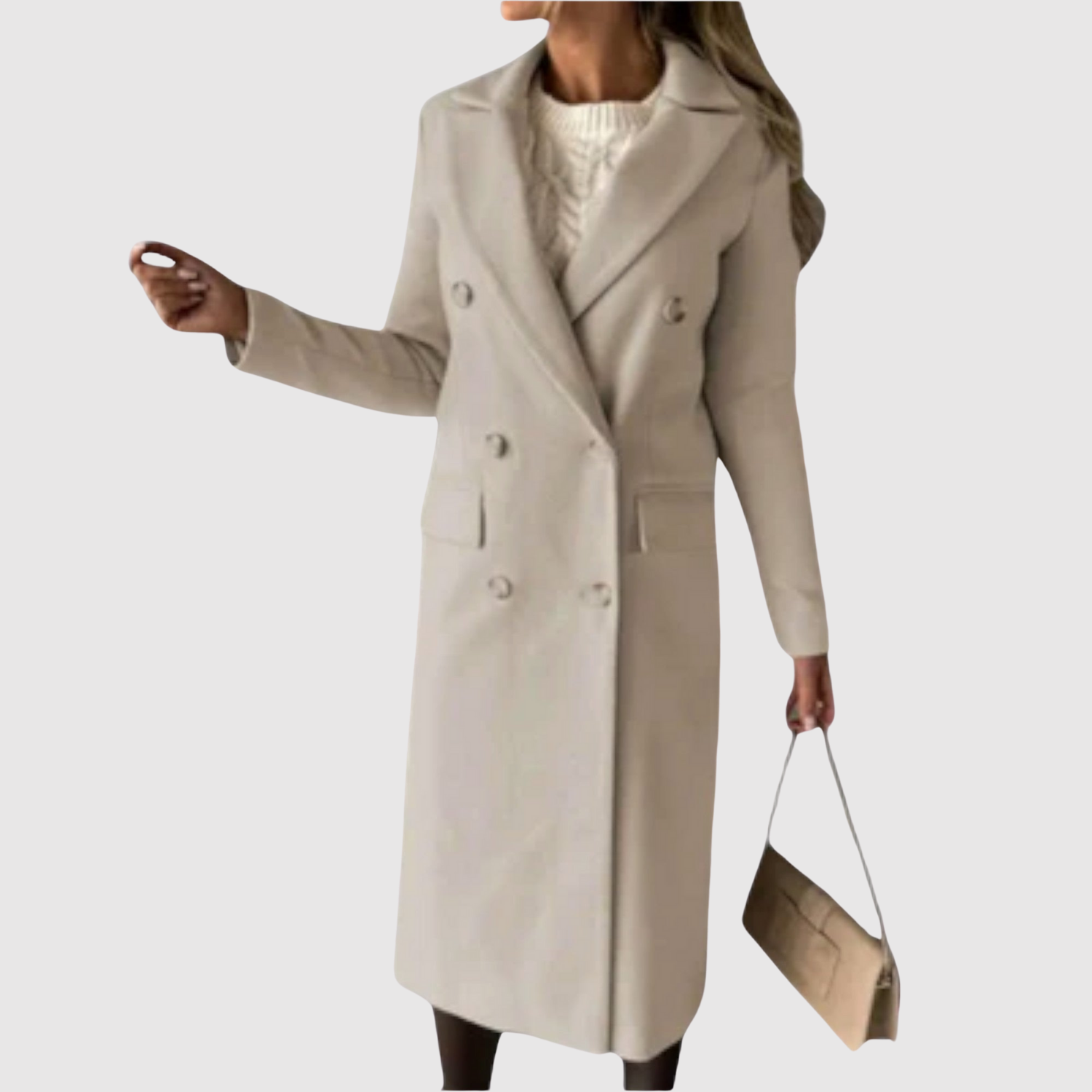 Jelena – Manteau long à la silhouette classique