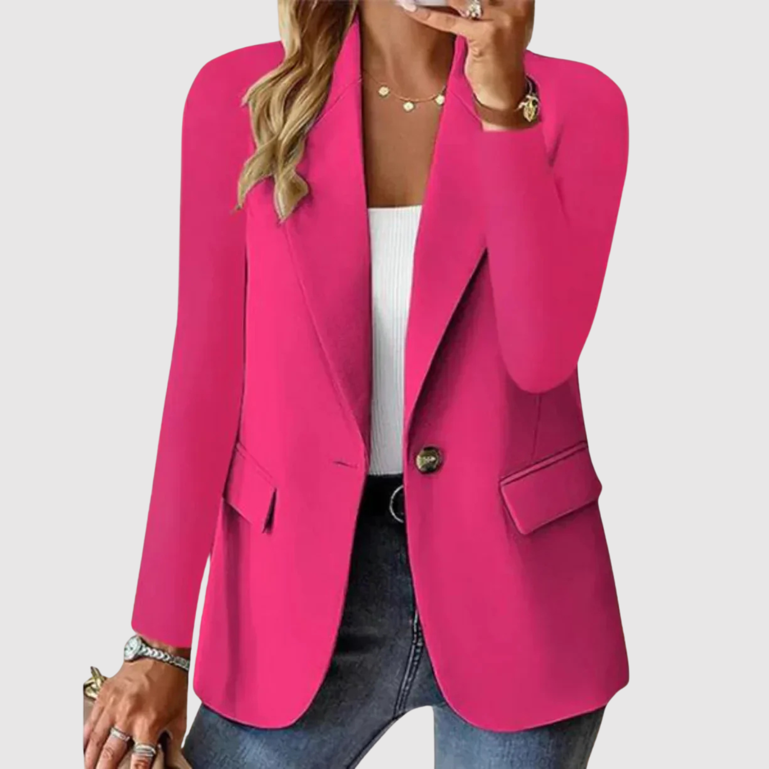 Silvie – Blazer classique à la silhouette élégante