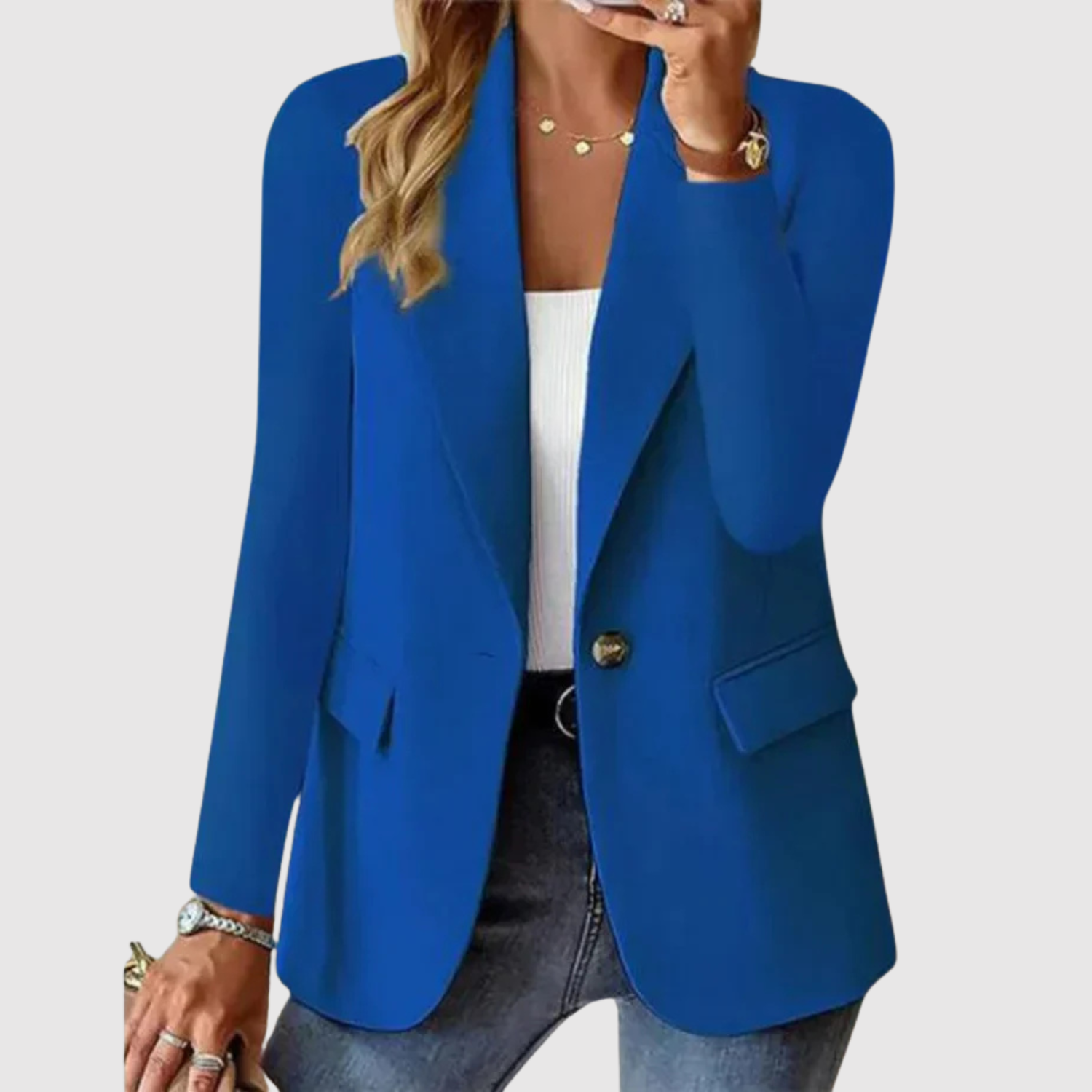 Silvie – Blazer classique à la silhouette élégante