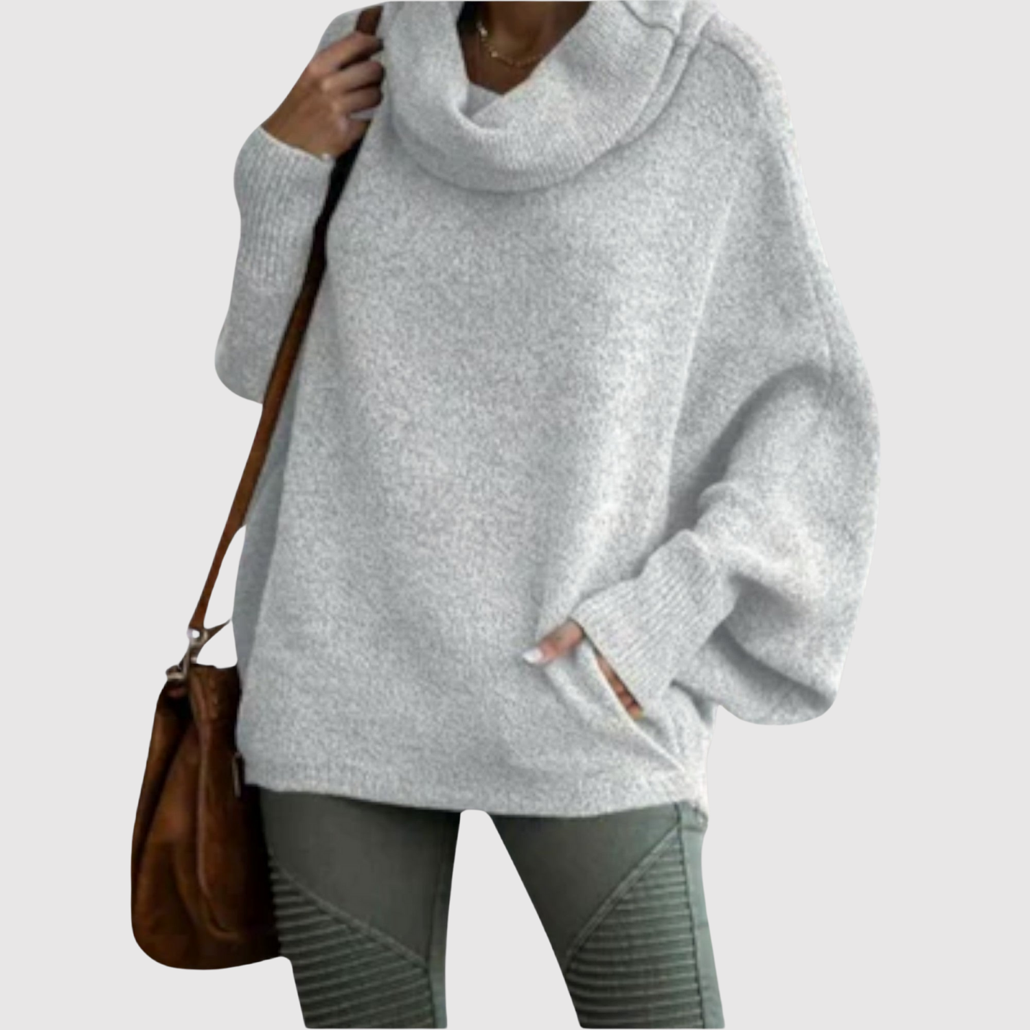 Nora – Tricot Hygge avec col lâche