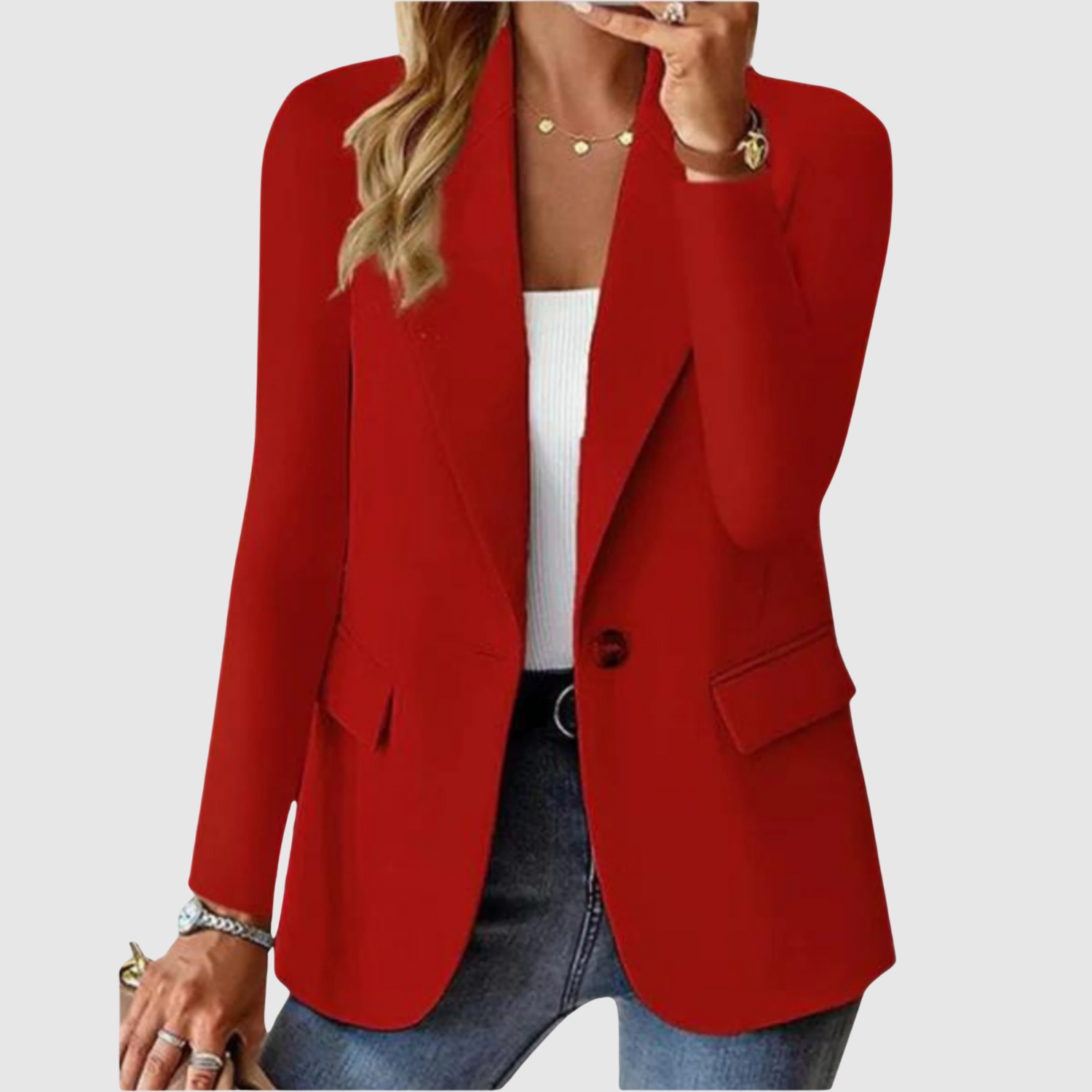 Silvie – Blazer classique à la silhouette élégante