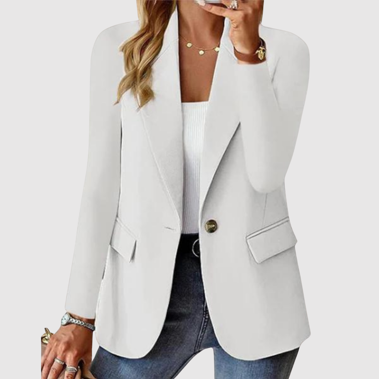 Silvie – Blazer classique à la silhouette élégante