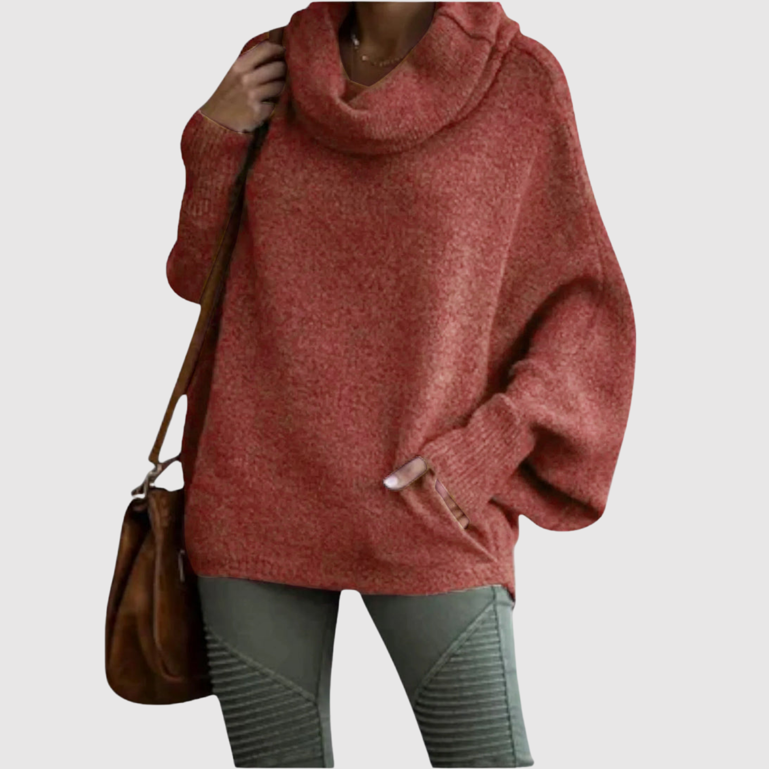 Nora – Tricot Hygge avec col lâche