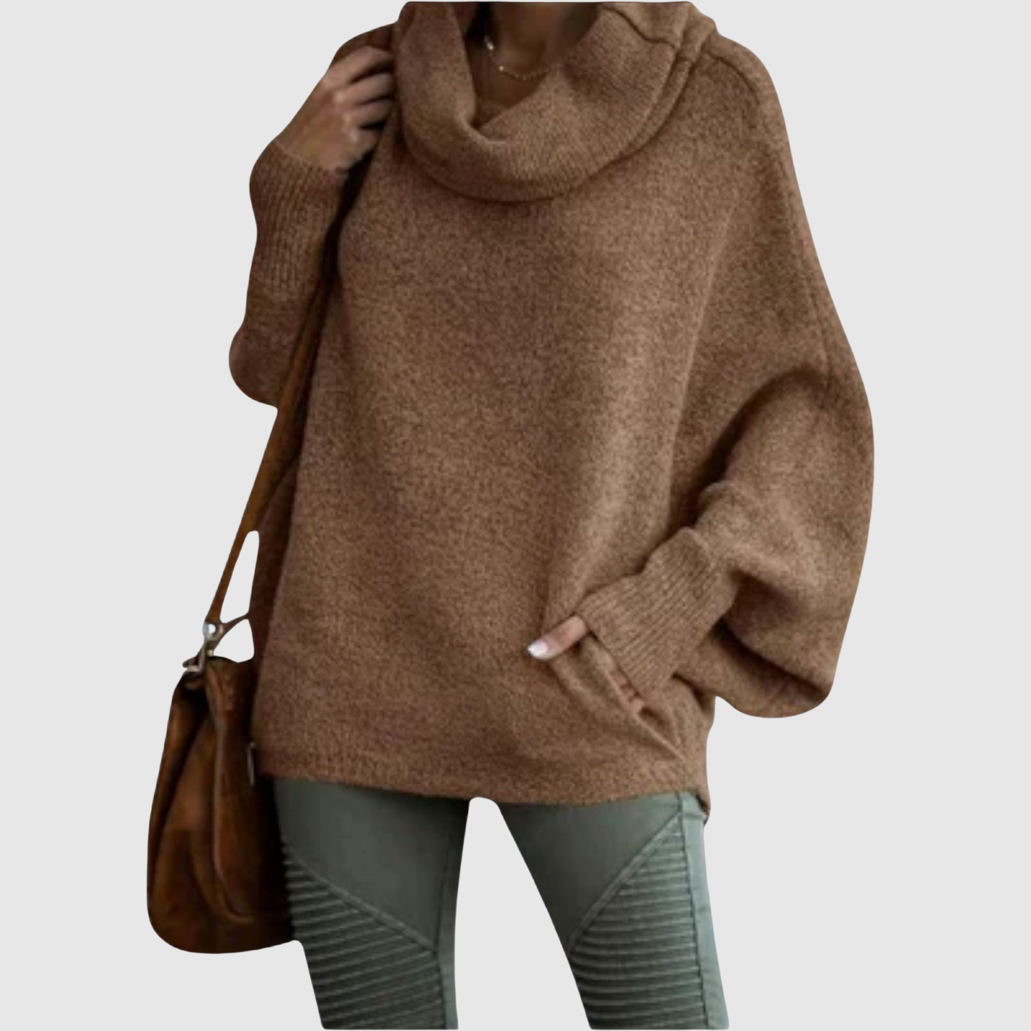 Nora – Tricot Hygge avec col lâche
