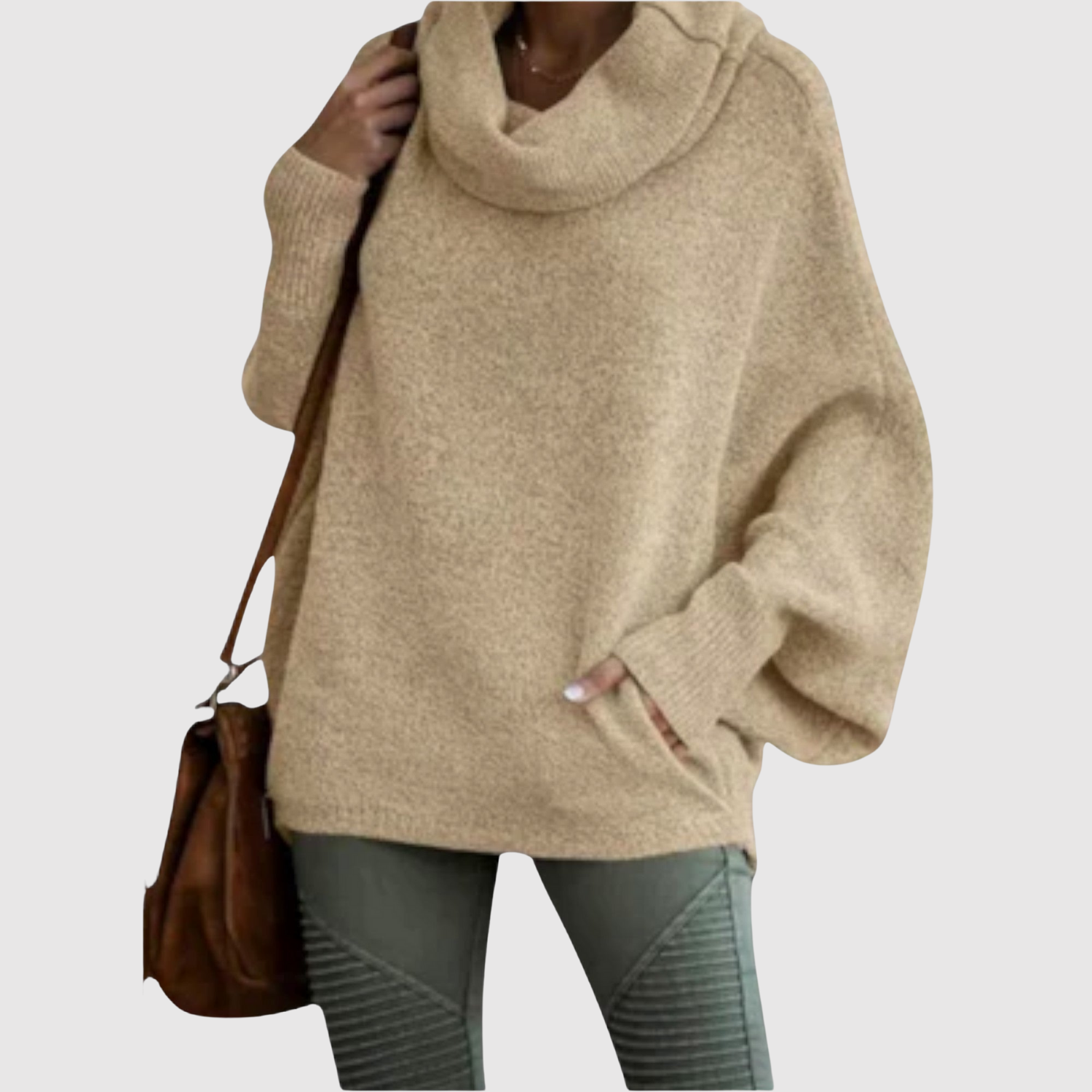 Nora – Tricot Hygge avec col lâche