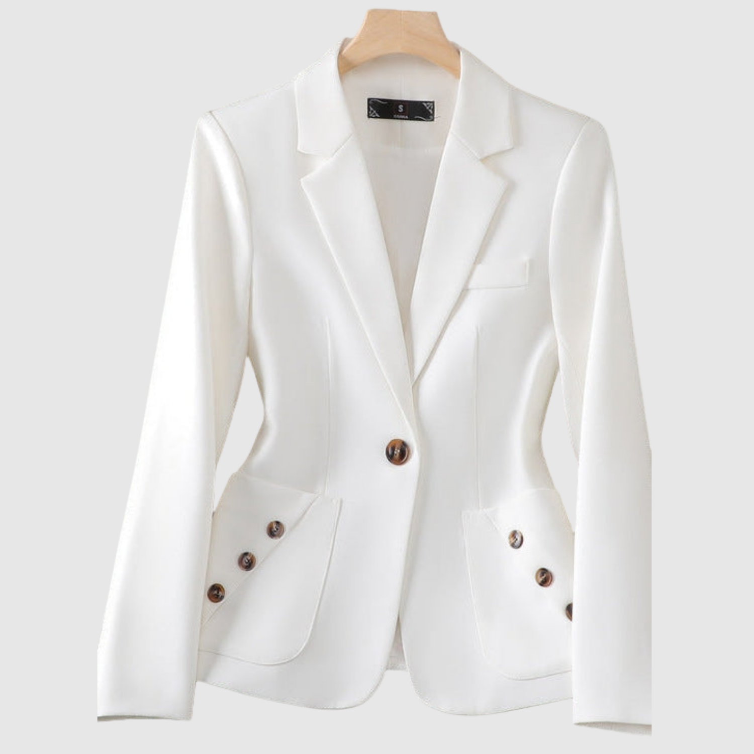 Silvie – Blazer classique avec des détails en boutons