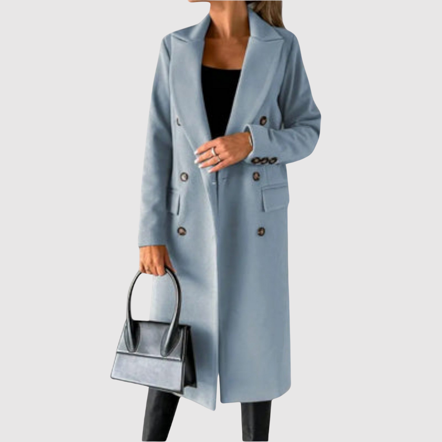 Jelena – Manteau long à la silhouette classique