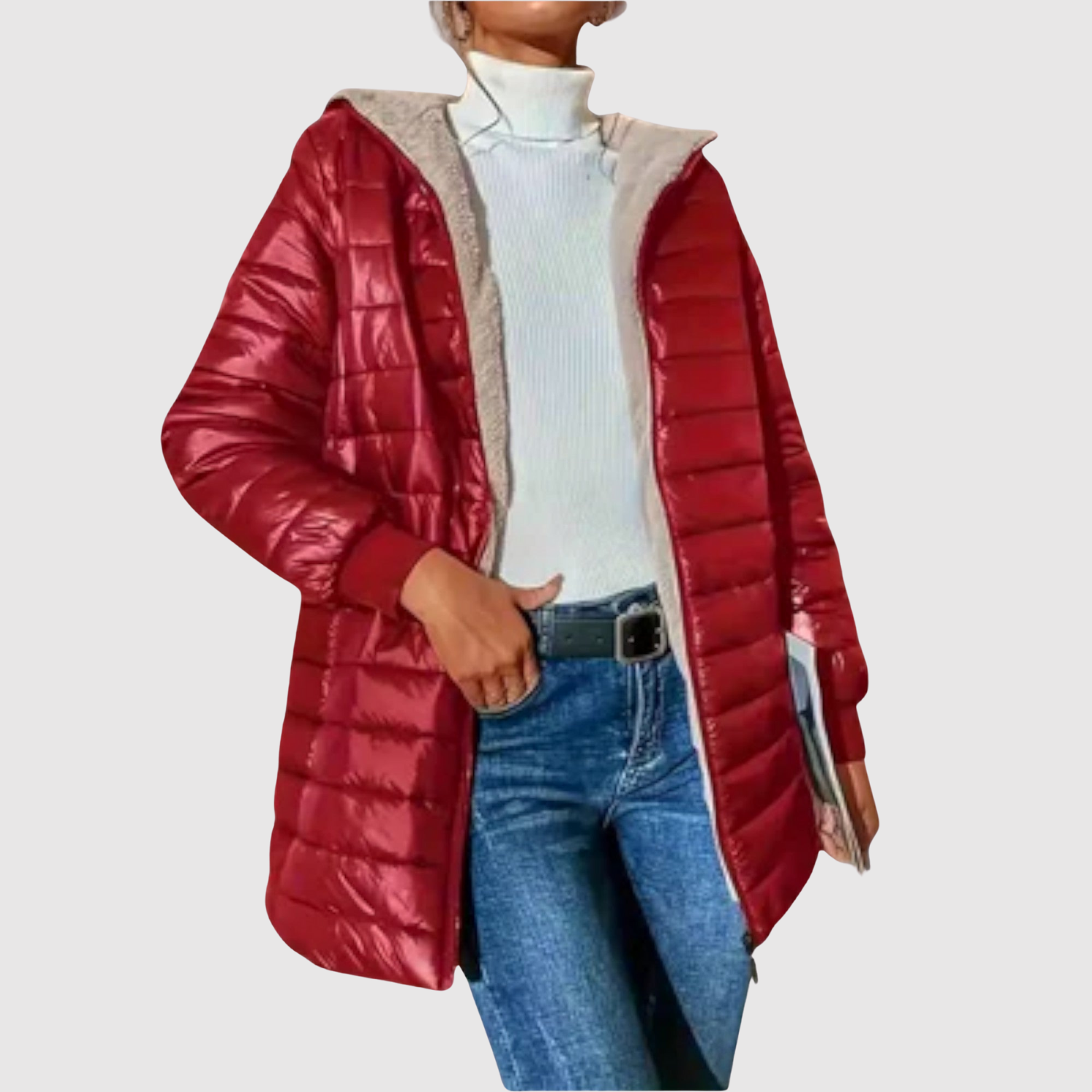 Jelena – Veste légère en polyester avec capuche