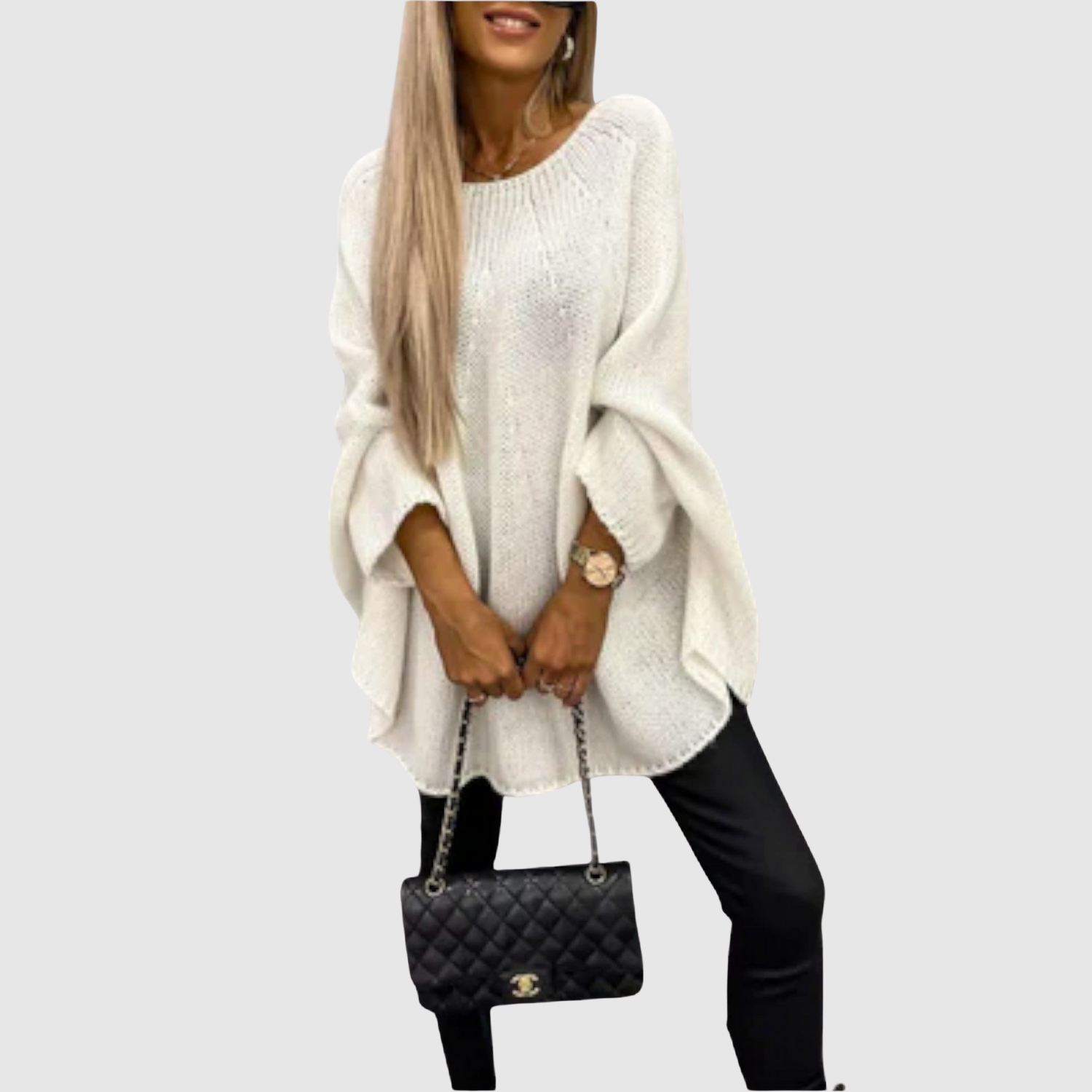 Nora – Pull oversize avec une élégance décontractée