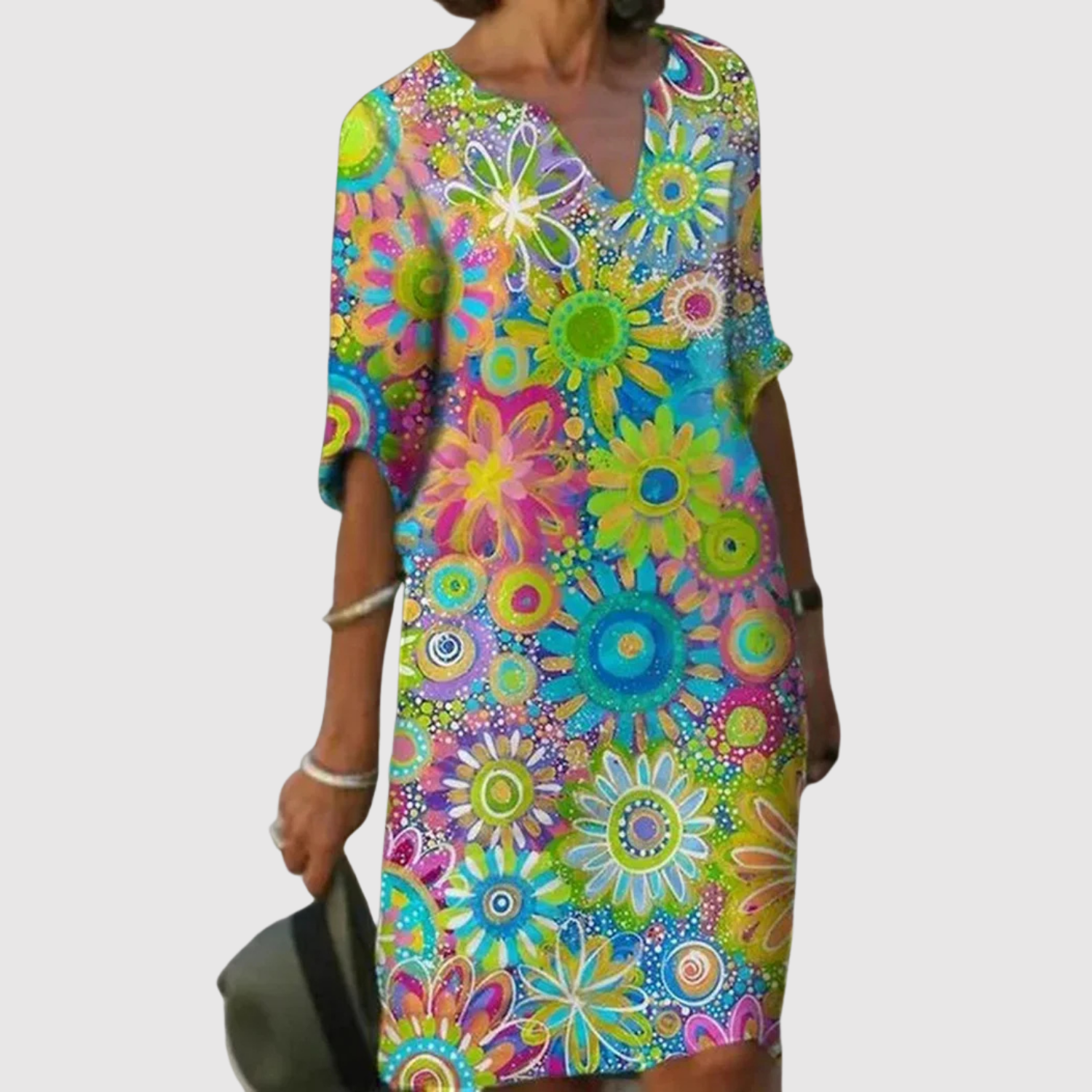Léna – Robes d'été avec imprimé coloré