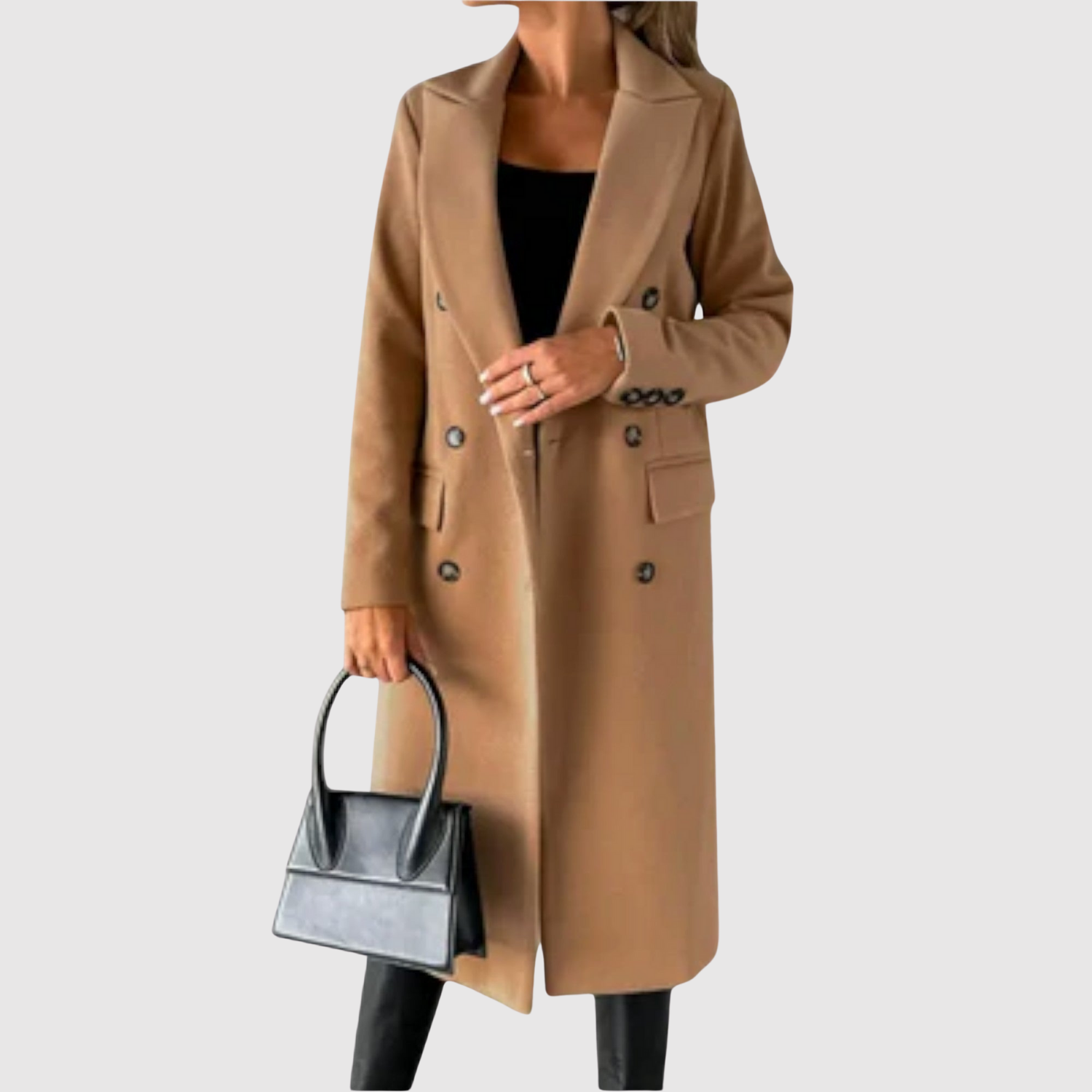 Jelena – Manteau long à la silhouette classique