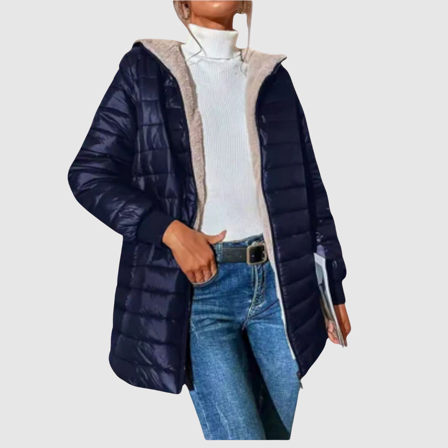 Jelena – Veste légère en polyester avec capuche