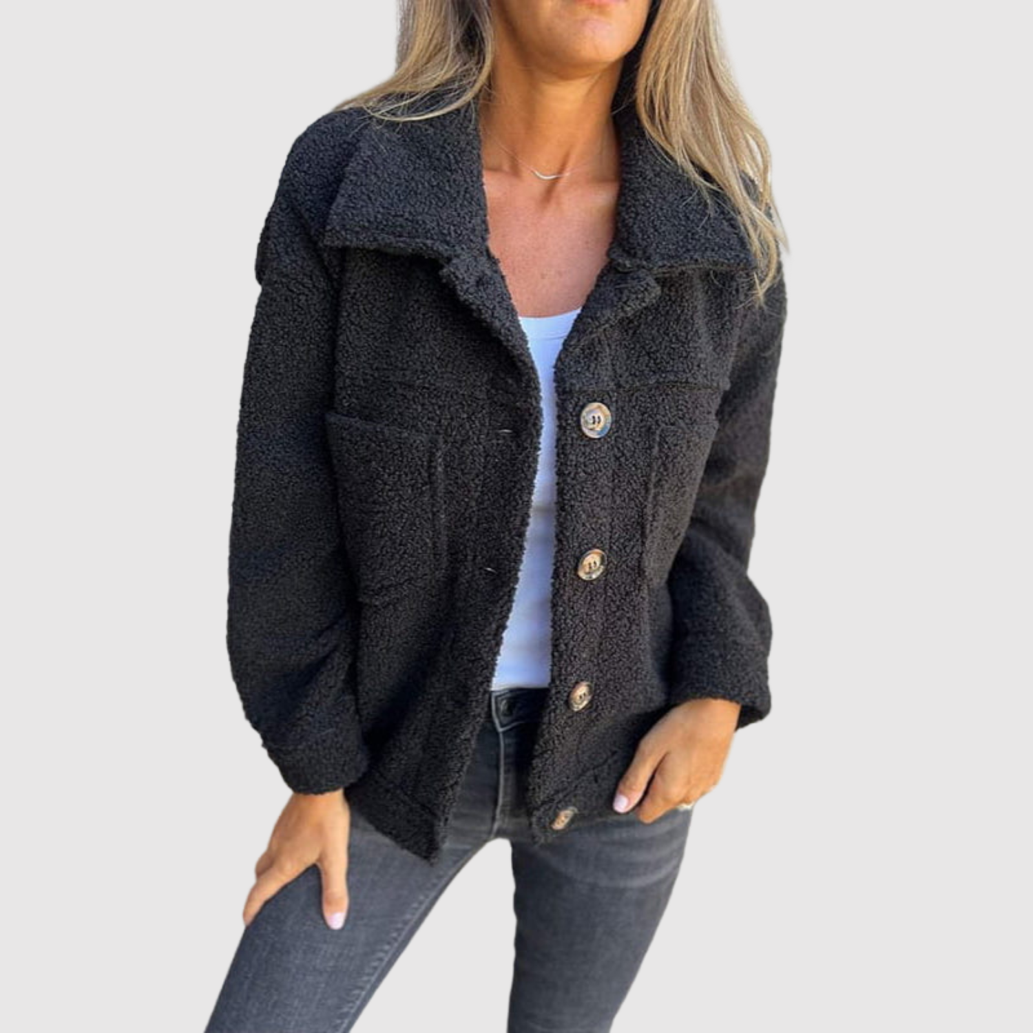 Jelena – Veste en teddy
