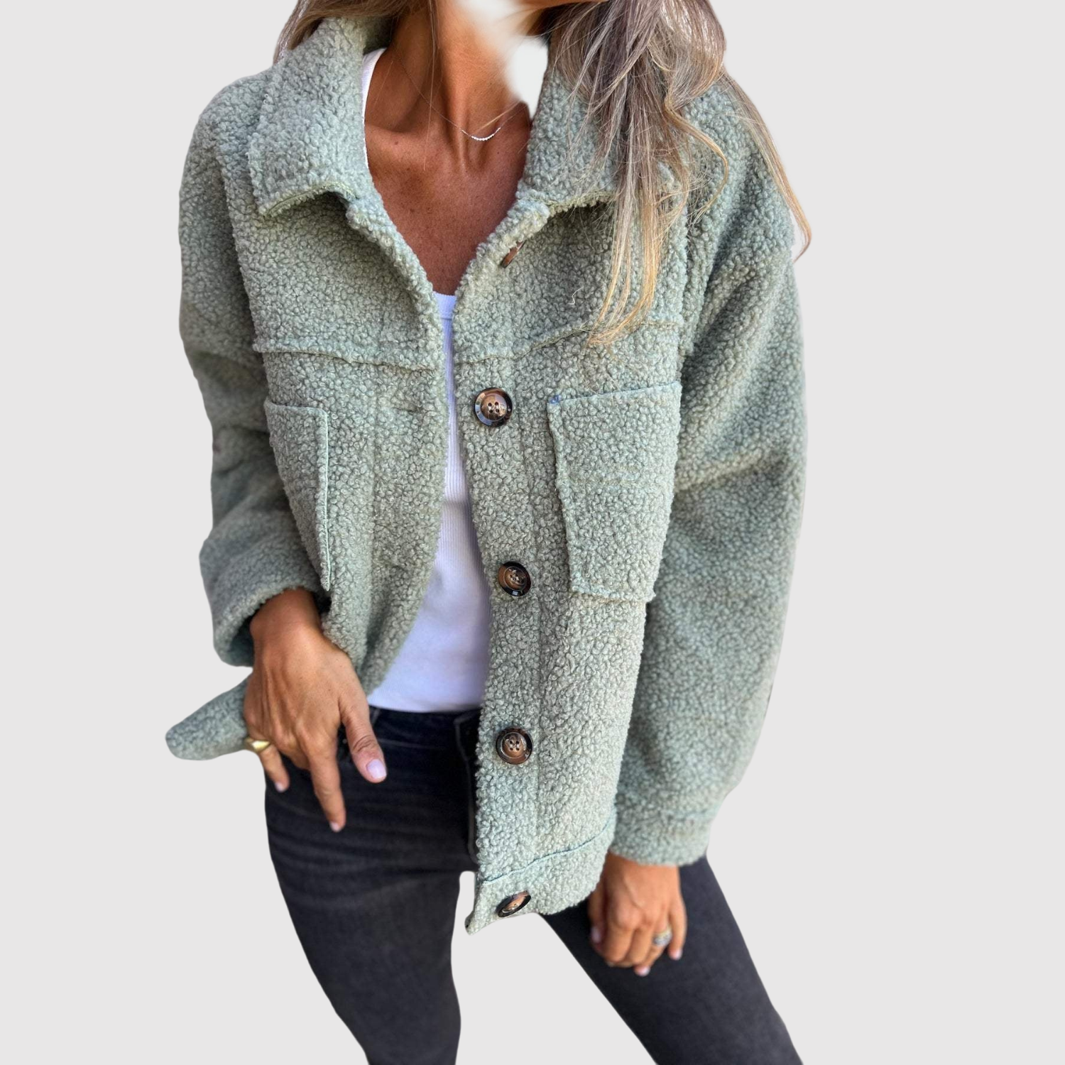 Jelena – Veste en teddy