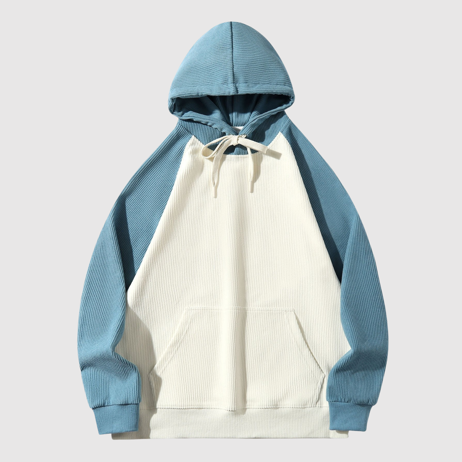 Daniel – Sweat à bloc de couleur et texture poisson