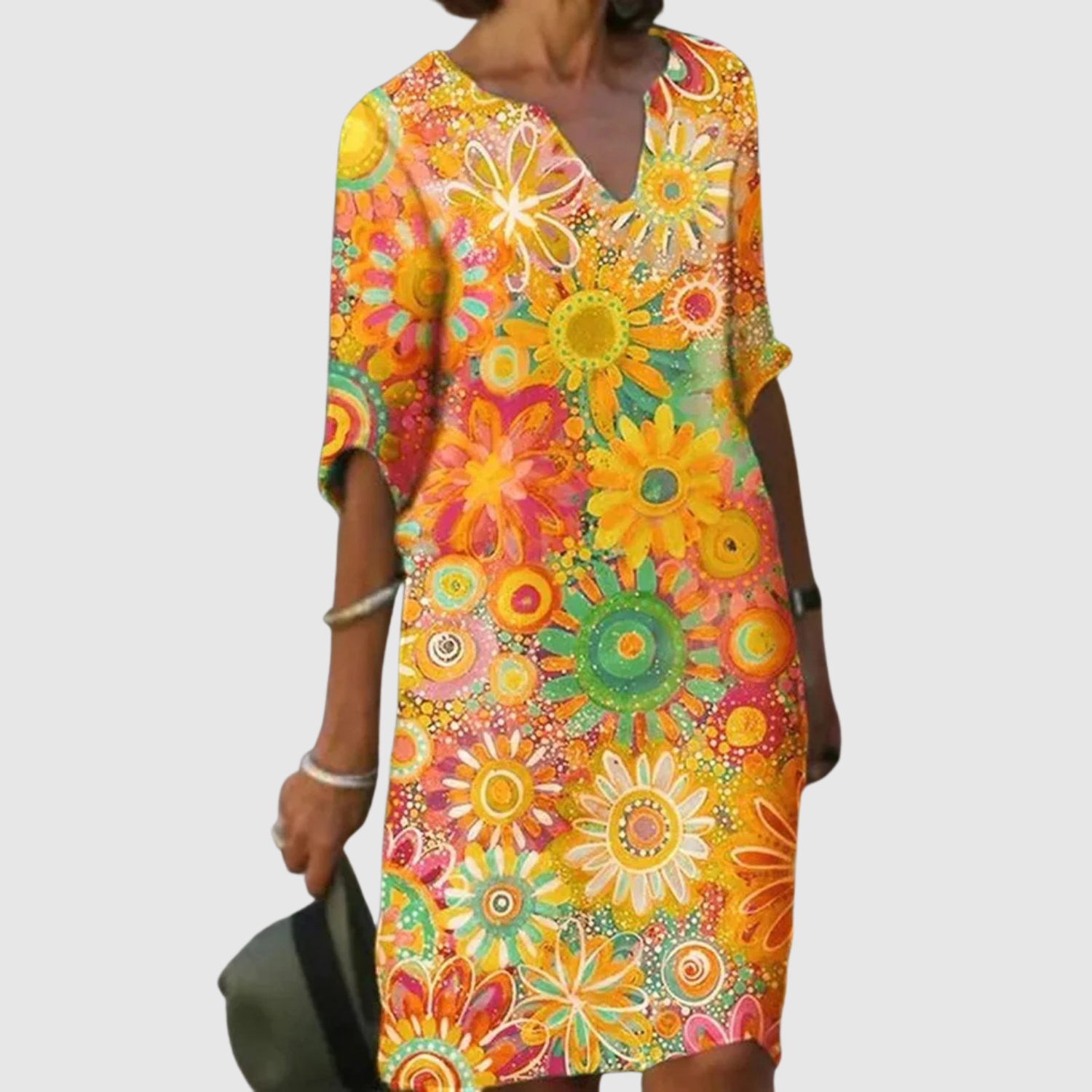 Léna – Robes d'été avec imprimé coloré