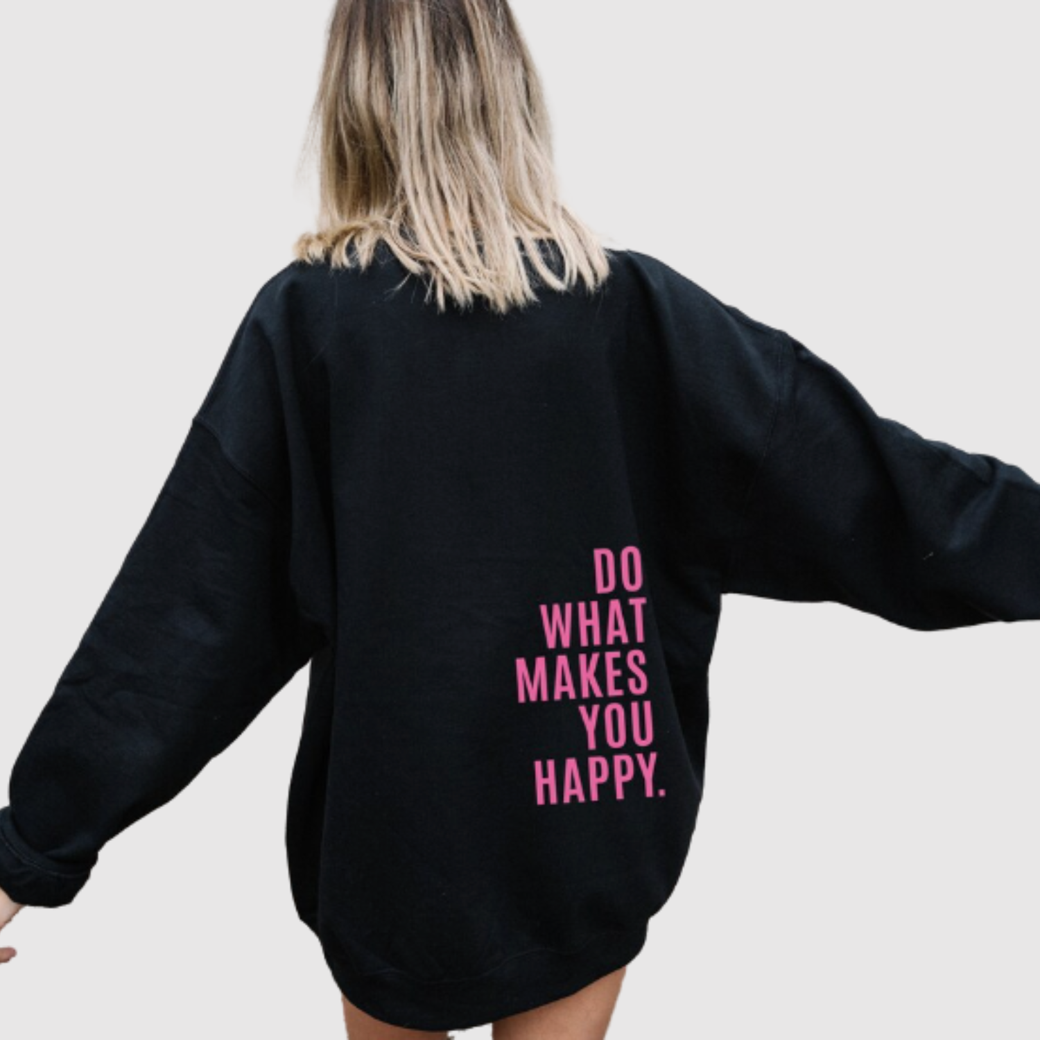 Nina – Sweat-shirt avec impression motivante