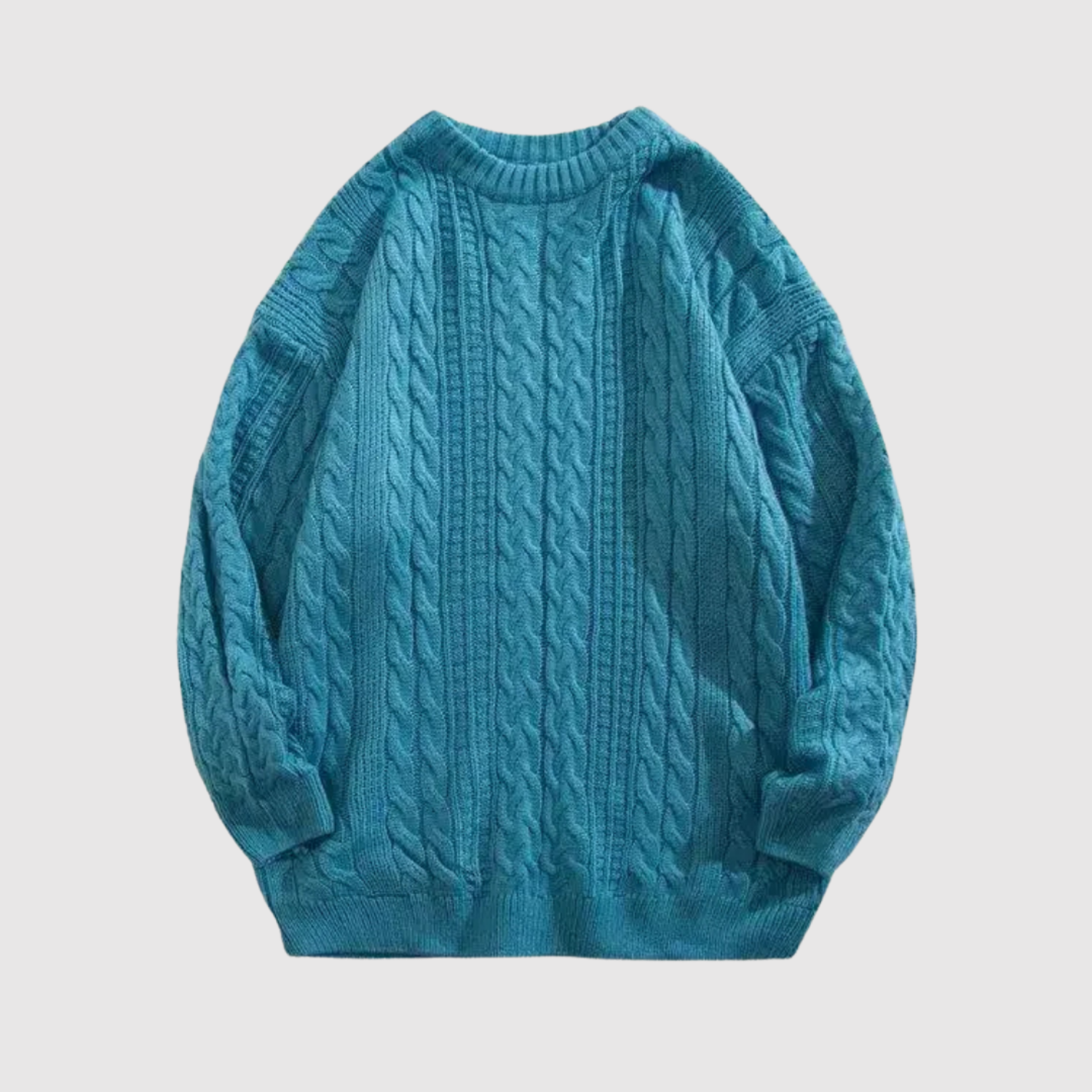 Daniel – Pull classique avec motif en torsades