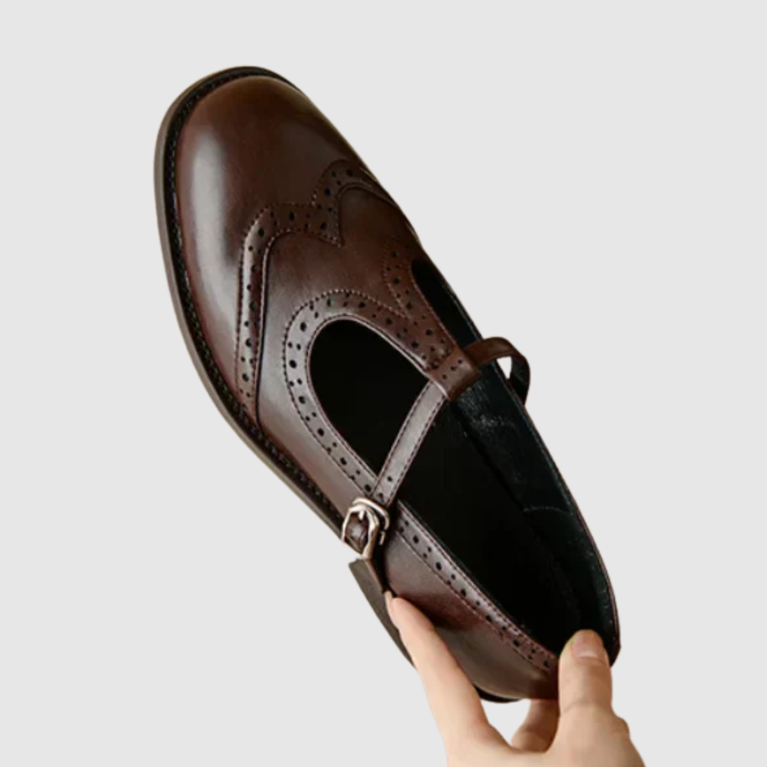 Colette – Chaussures quotidiennes avec sangle et style rétro