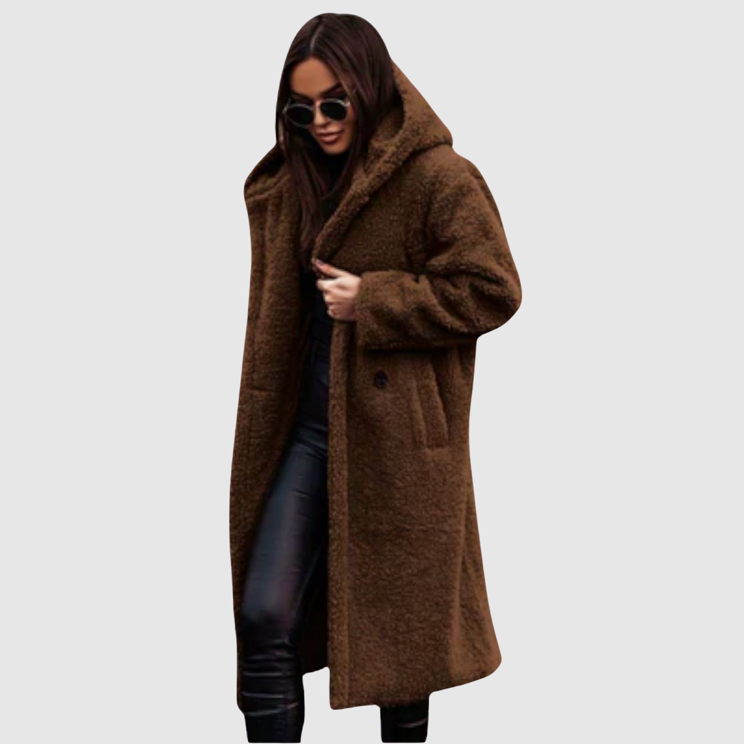 Jelena – Veste teddy en peluche douce