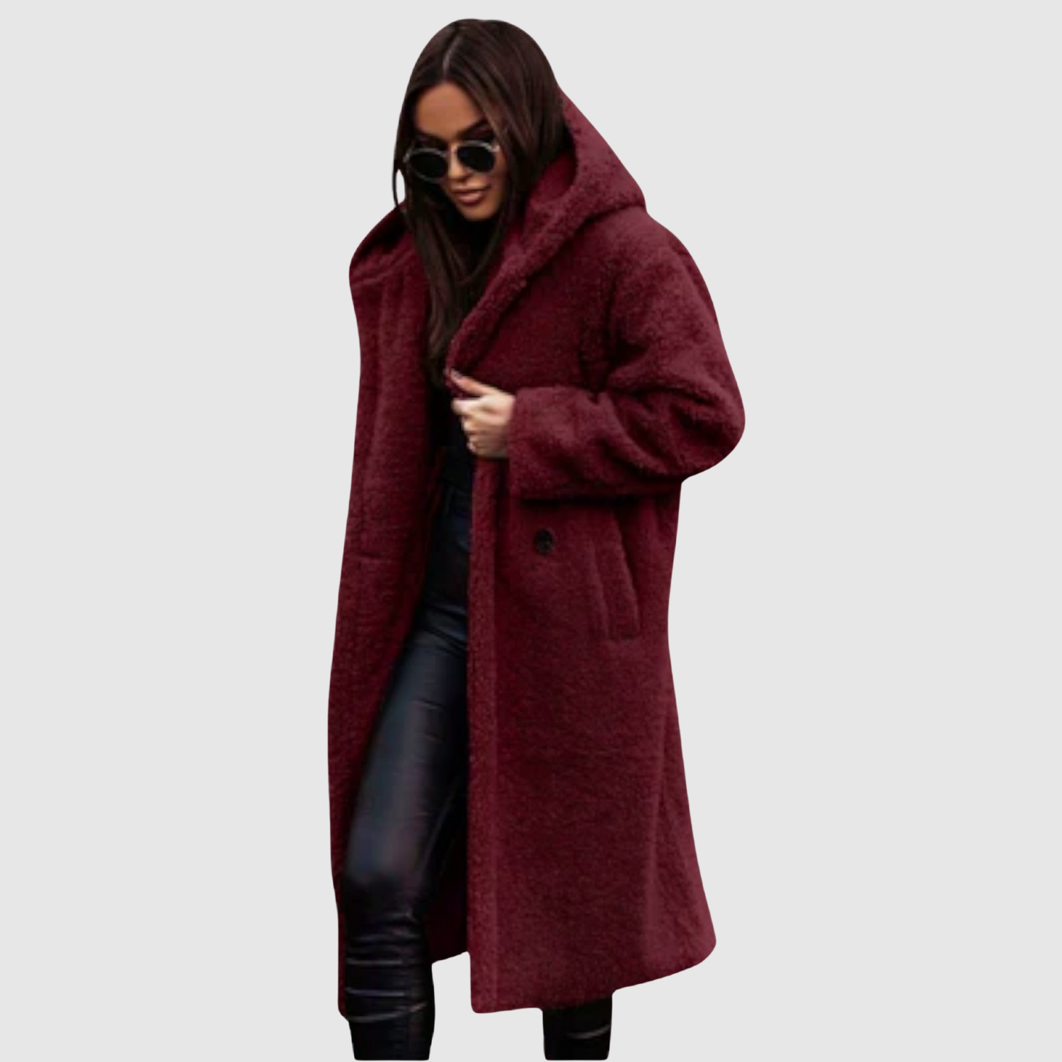 Jelena – Veste teddy en peluche douce