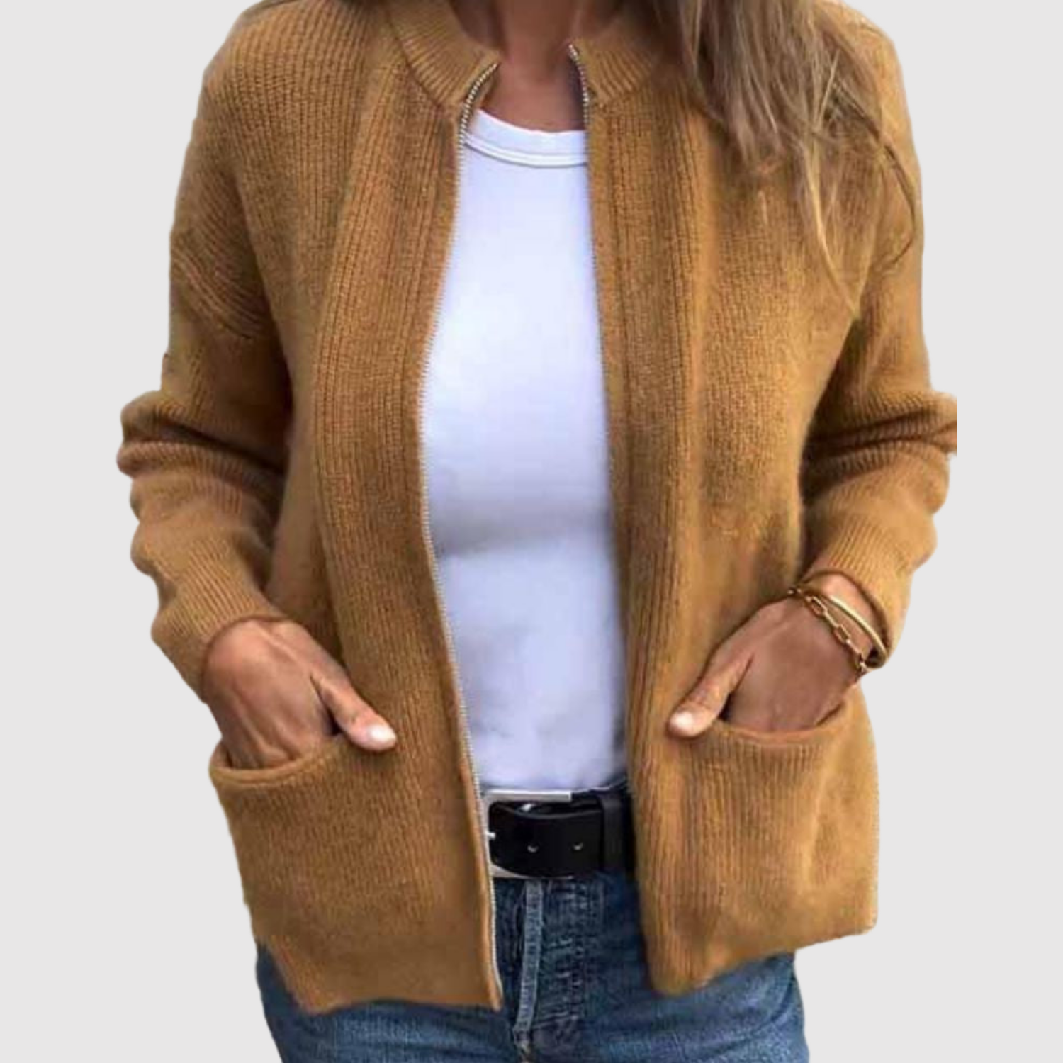 Jelena – Cardigan léger avec poches