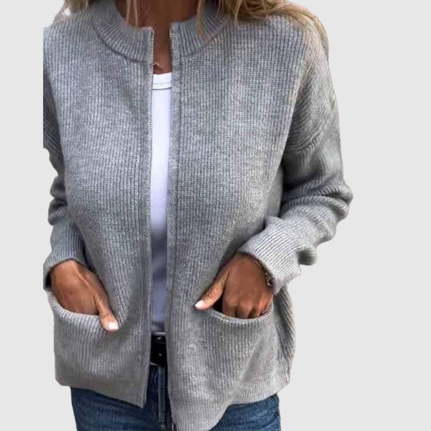 Jelena – Cardigan léger avec poches
