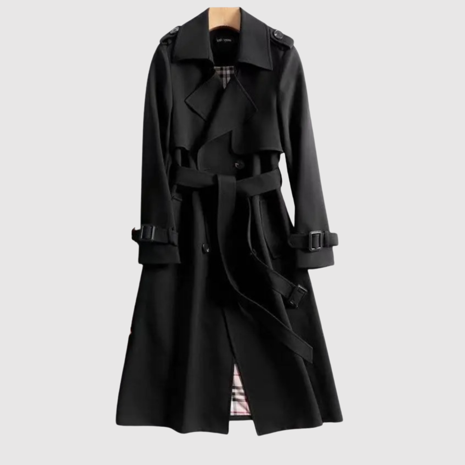Jelena – Manteau trench classique avec ceinture