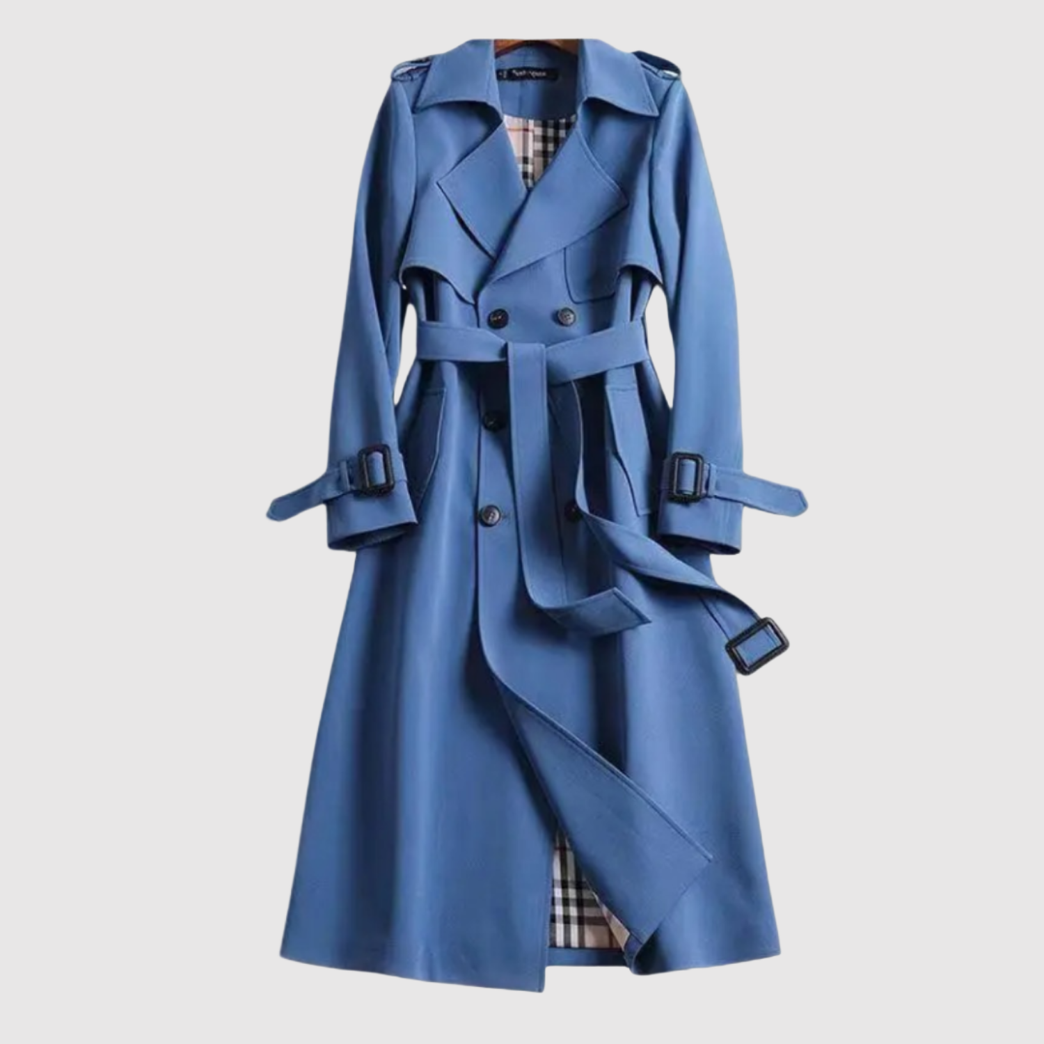 Jelena – Manteau trench classique avec ceinture