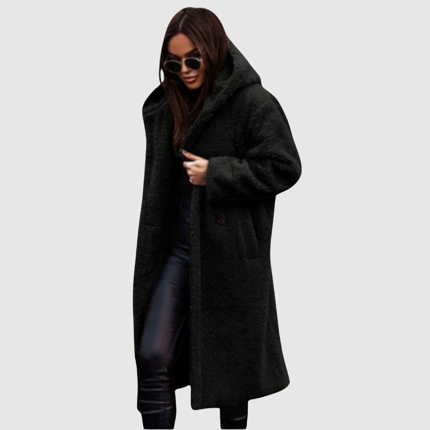 Jelena – Veste teddy en peluche douce