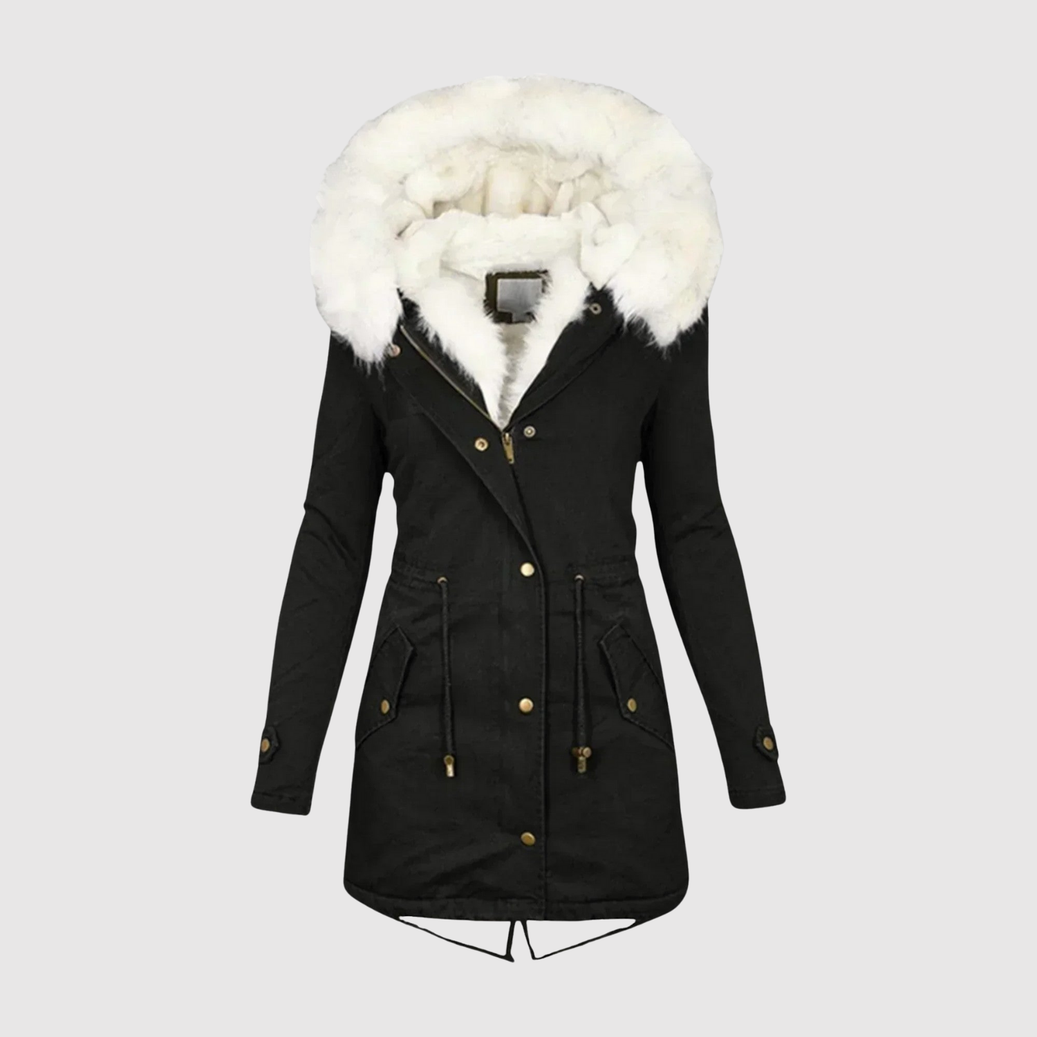 Jelena – Parka avec capuche duveteuse