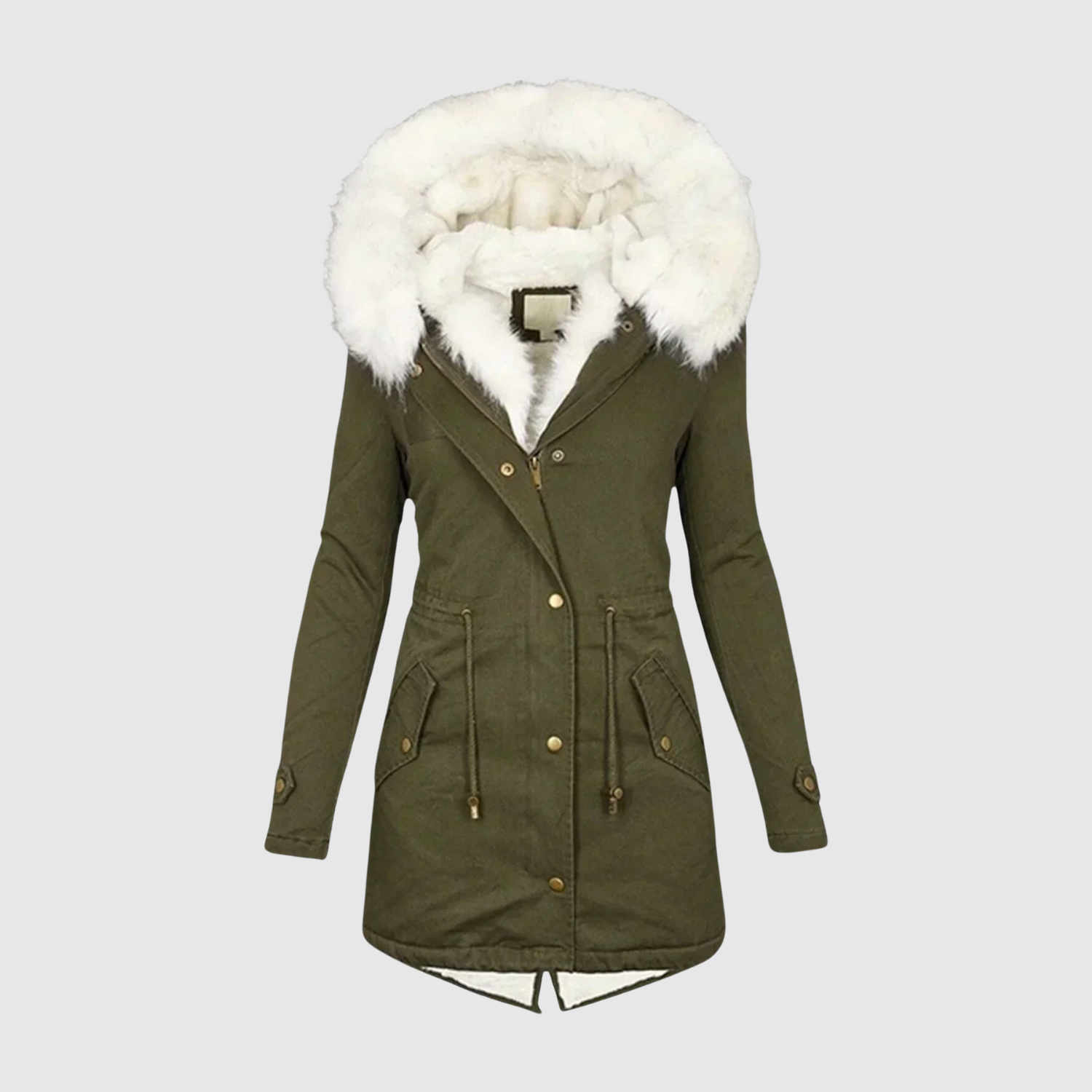 Jelena – Parka avec capuche duveteuse