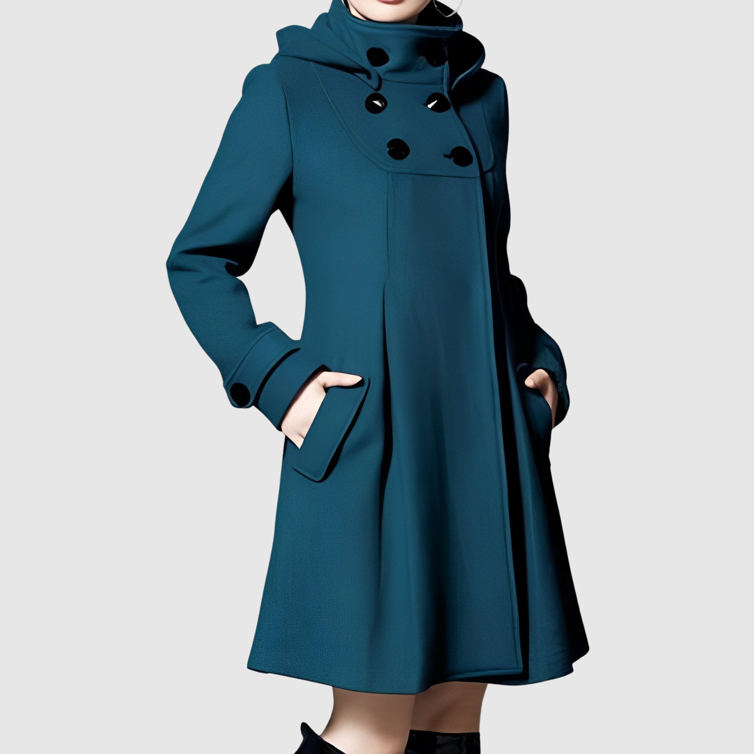Jelena – Manteau élégant avec boutons