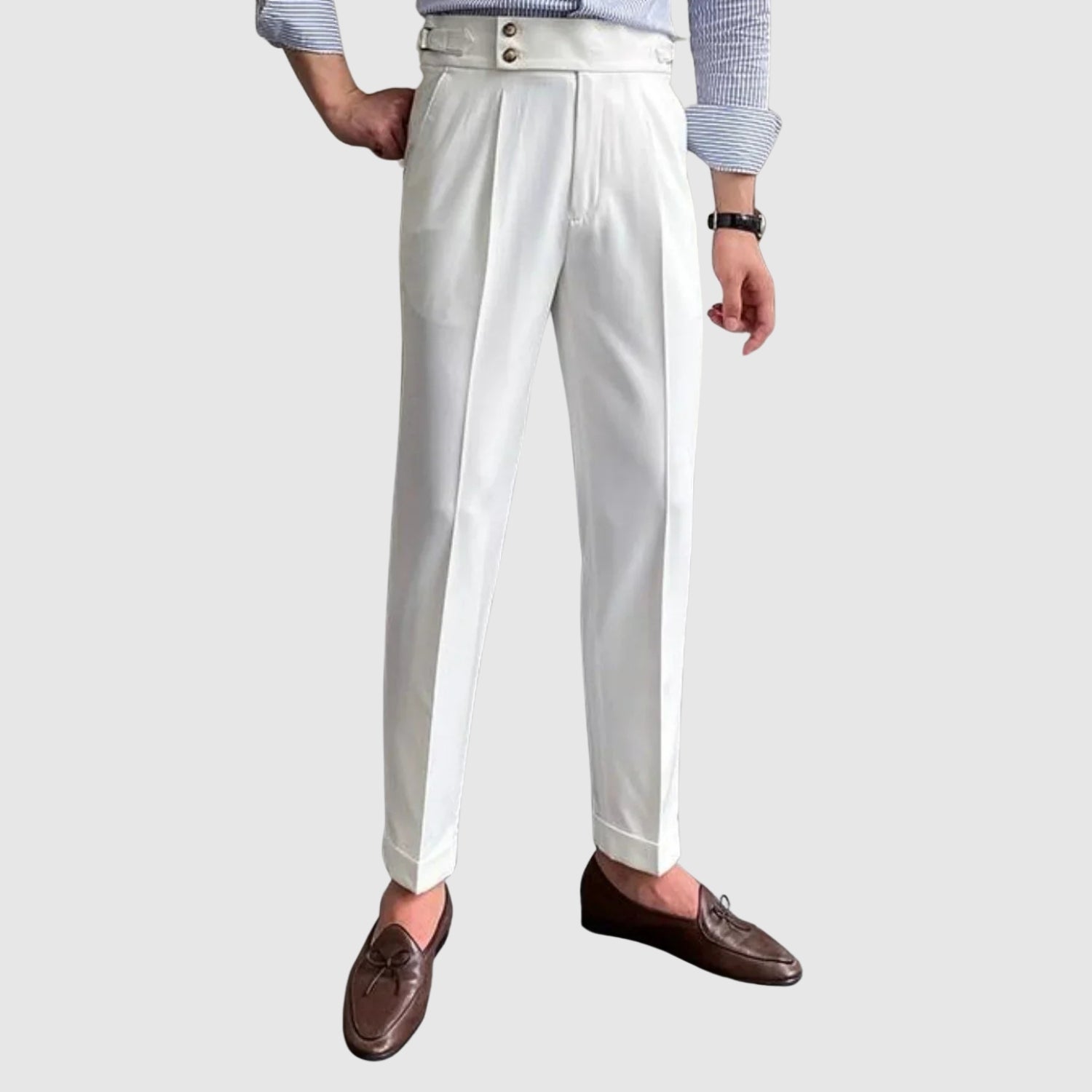 Leo - Pantalons vintage stylés pour hommes