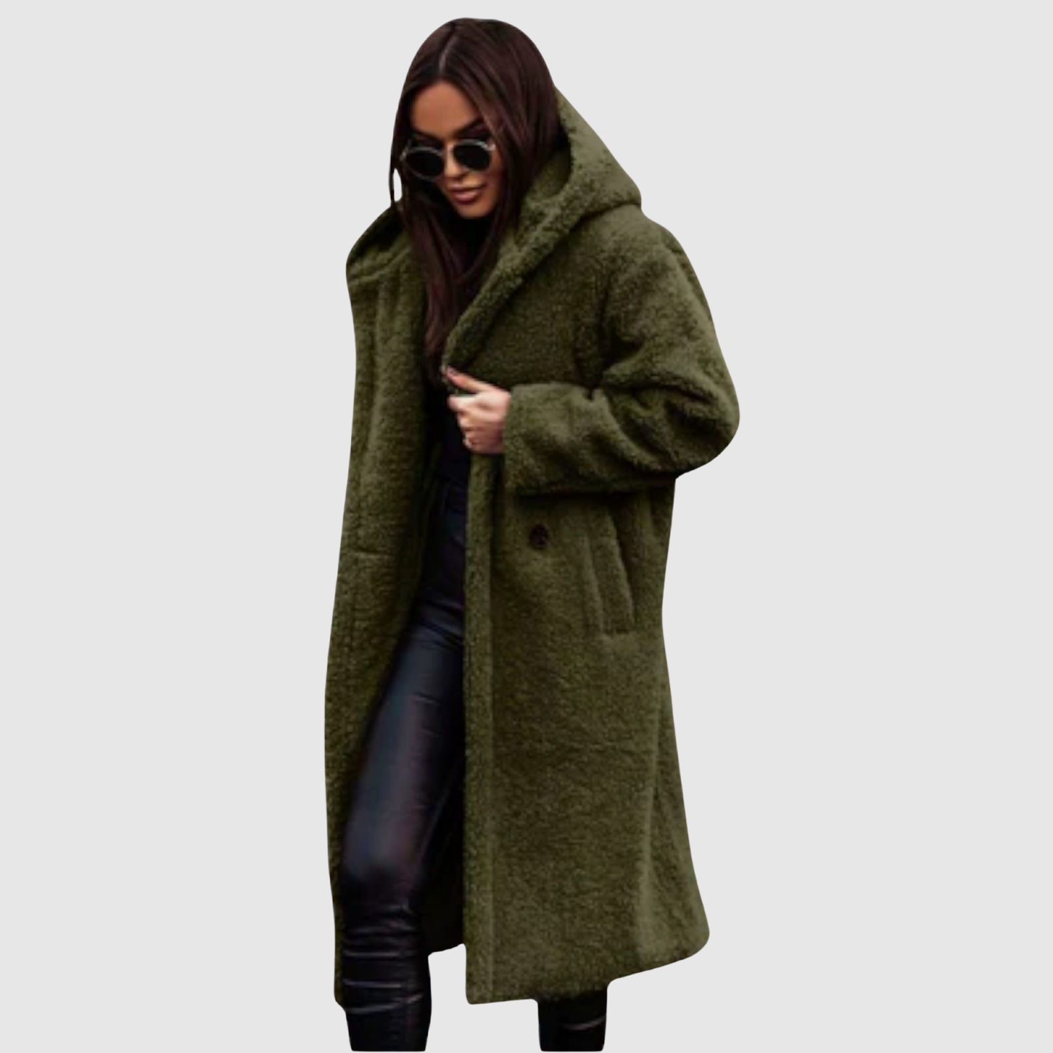 Jelena – Veste teddy en peluche douce