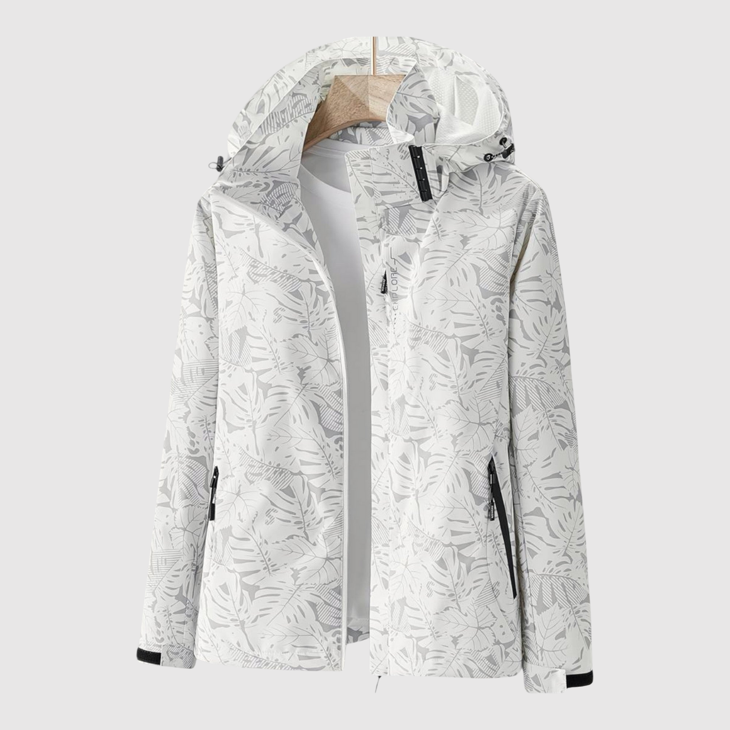 Jelena – Vêtement en gabardine léger avec capuche