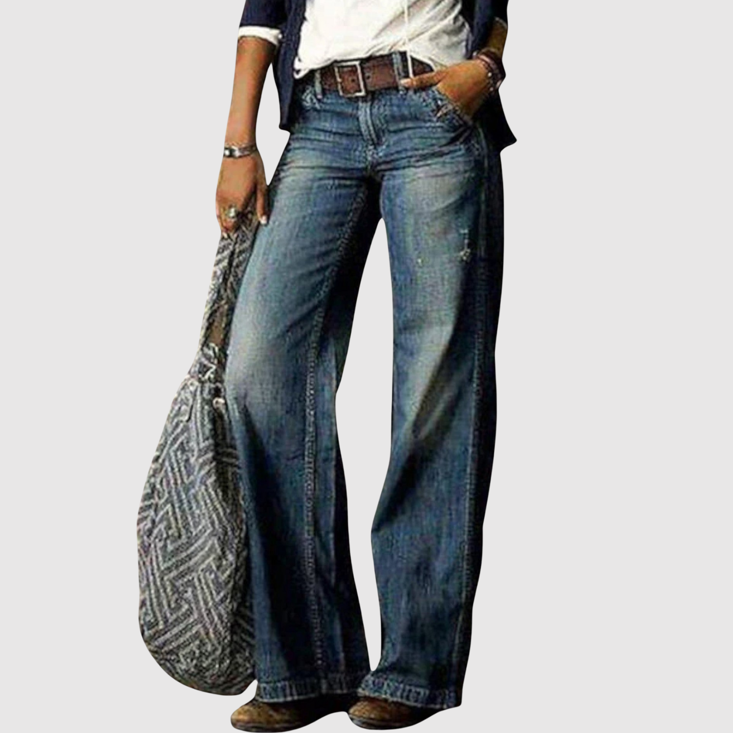 Kira - Jeans à jambes larges
