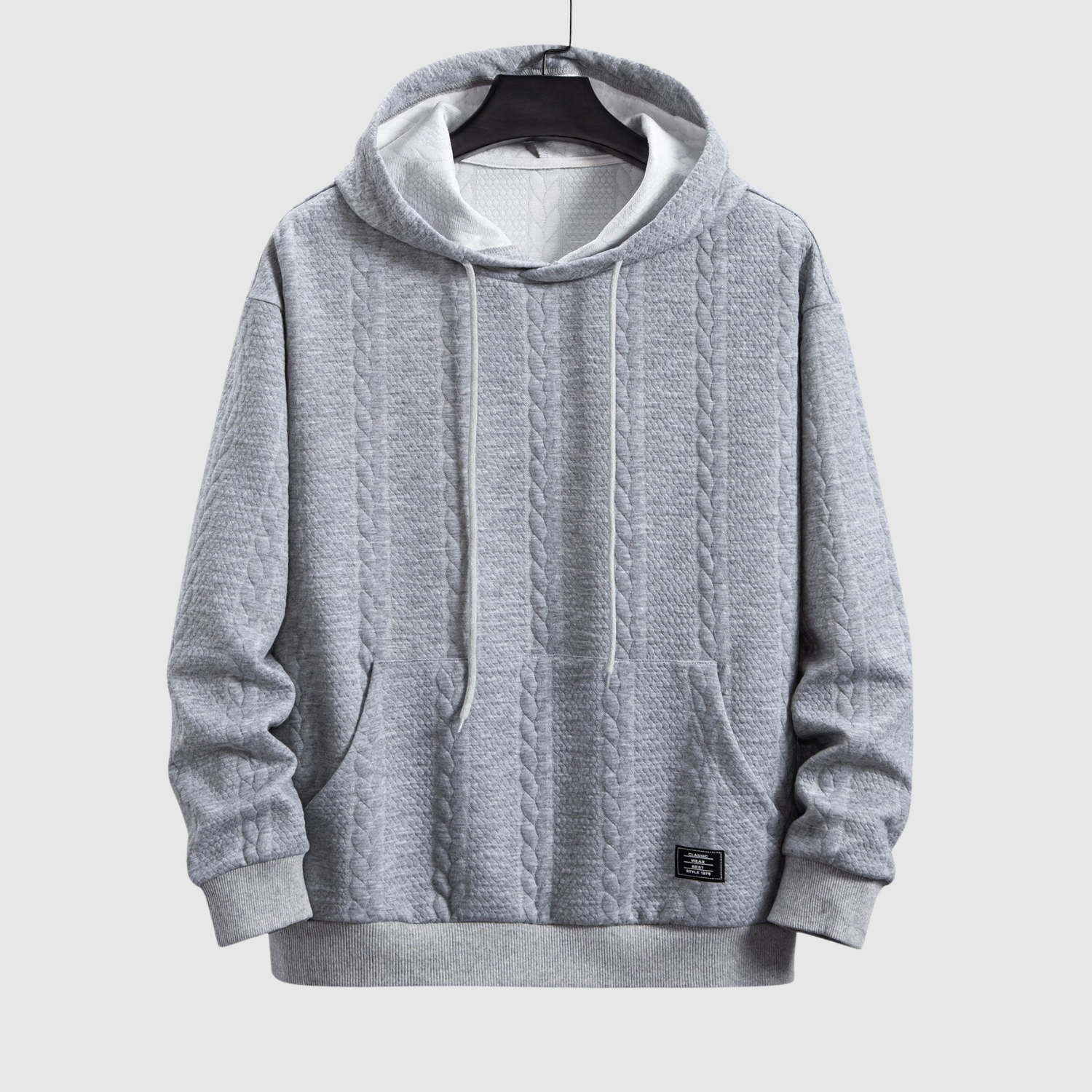 Daniel – Sweat-shirt avec tricot texturé