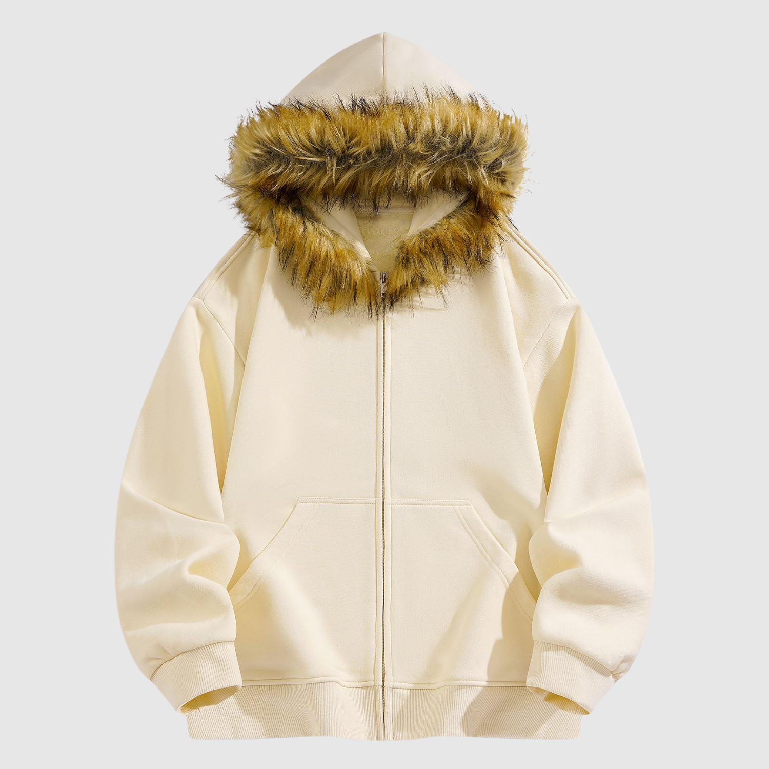 Šimon - Sweat à capuche en fourrure