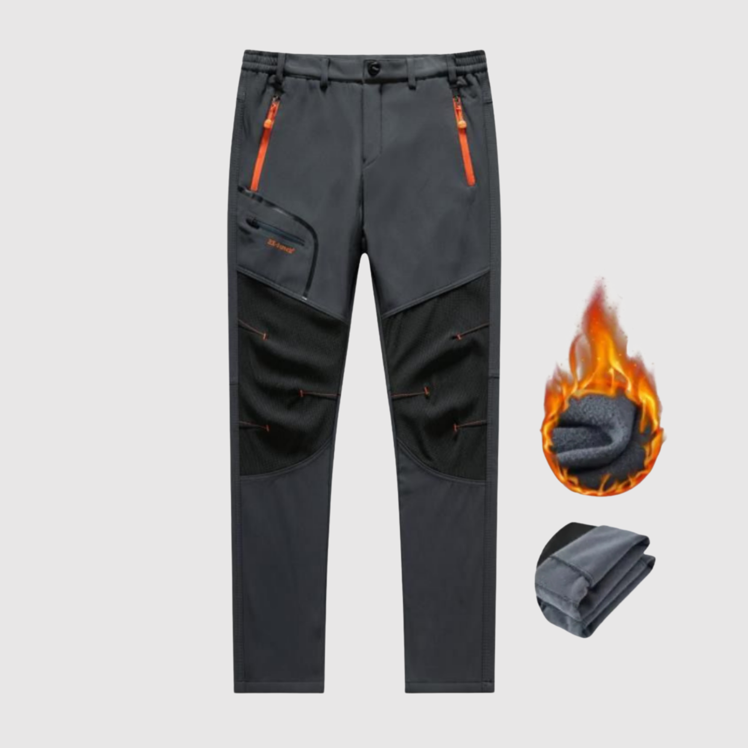 Leo - Pantalons de randonnée chauds pour conditions hivernales