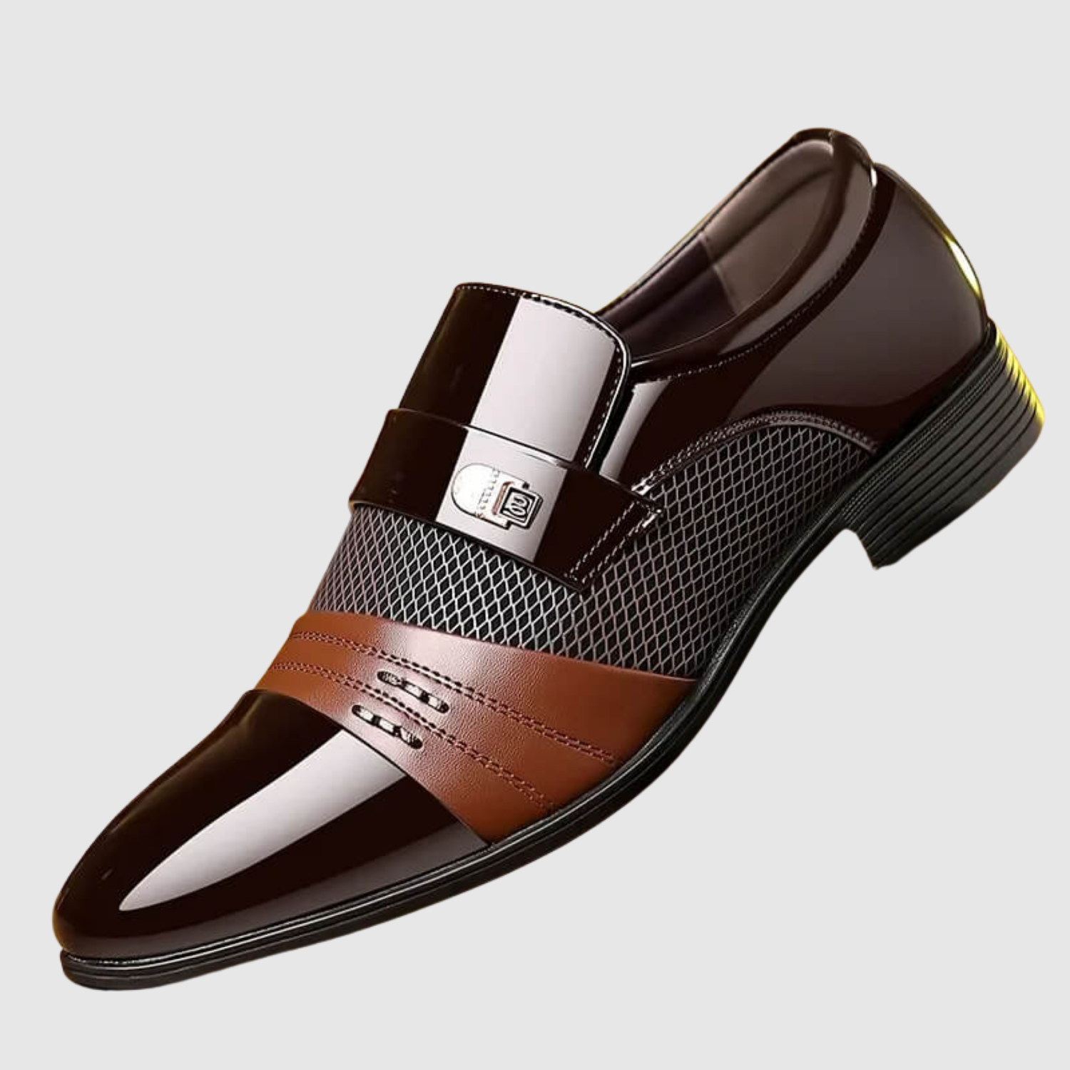 Viktor – Chaussures en cuir élégantes pour hommes avec des détails