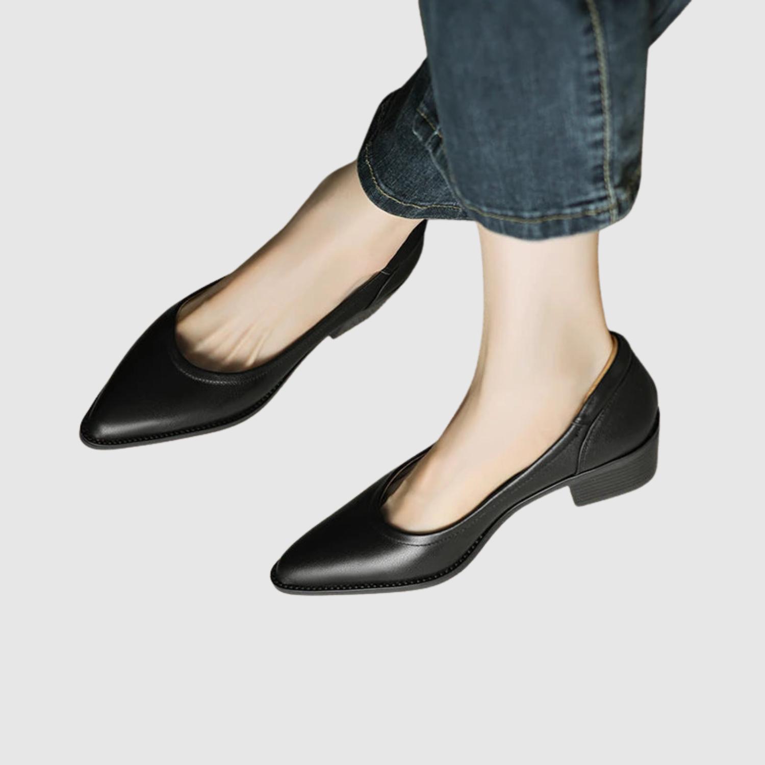 Colette – Chaussures élégantes à talon bas