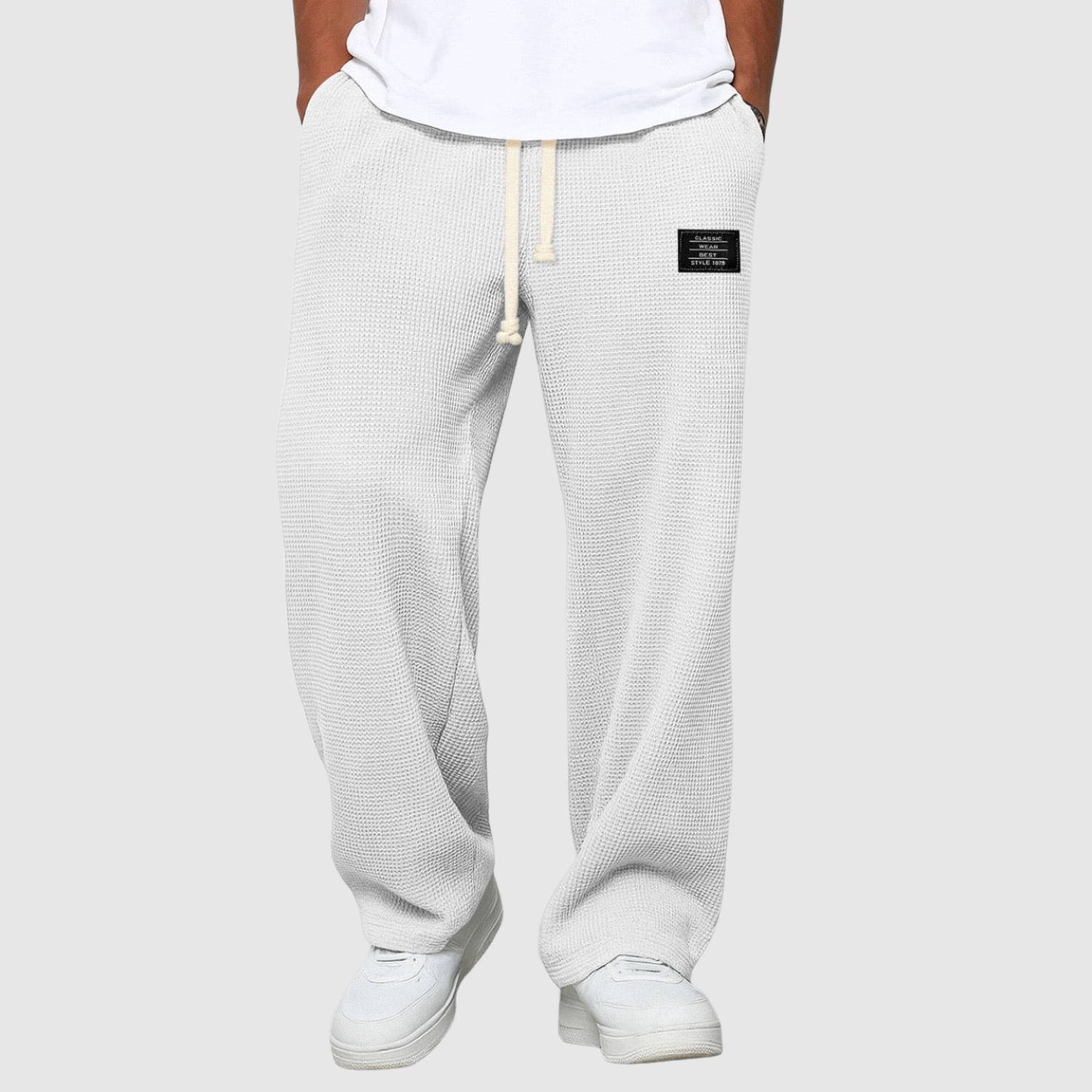 Mathis - Pantalons masculins décontractés à coupe large